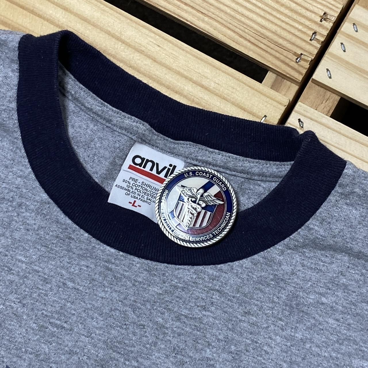 Anvil Vintage Sticky Stan's Gray Funny Surf Ringer Tee Size Large Size US L / EU 52-54 / 3 - 3 Thumbnail