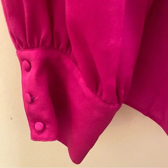 Kate Spade Kate Spade Pink Long Sleeve Blouse Size XL / US 12-14 / IT 48-50 - 6 Thumbnail