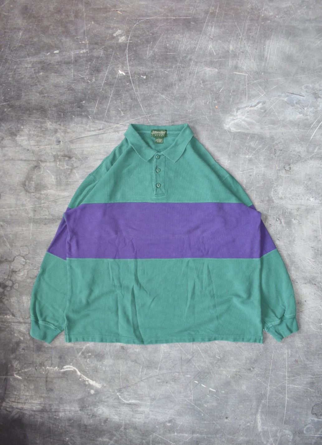 St. Johns Bay × Vintage Vintage St. John’s Bay Rugby Polo (L) Size US L / EU 52-54 / 3 - 1 Thumbnail