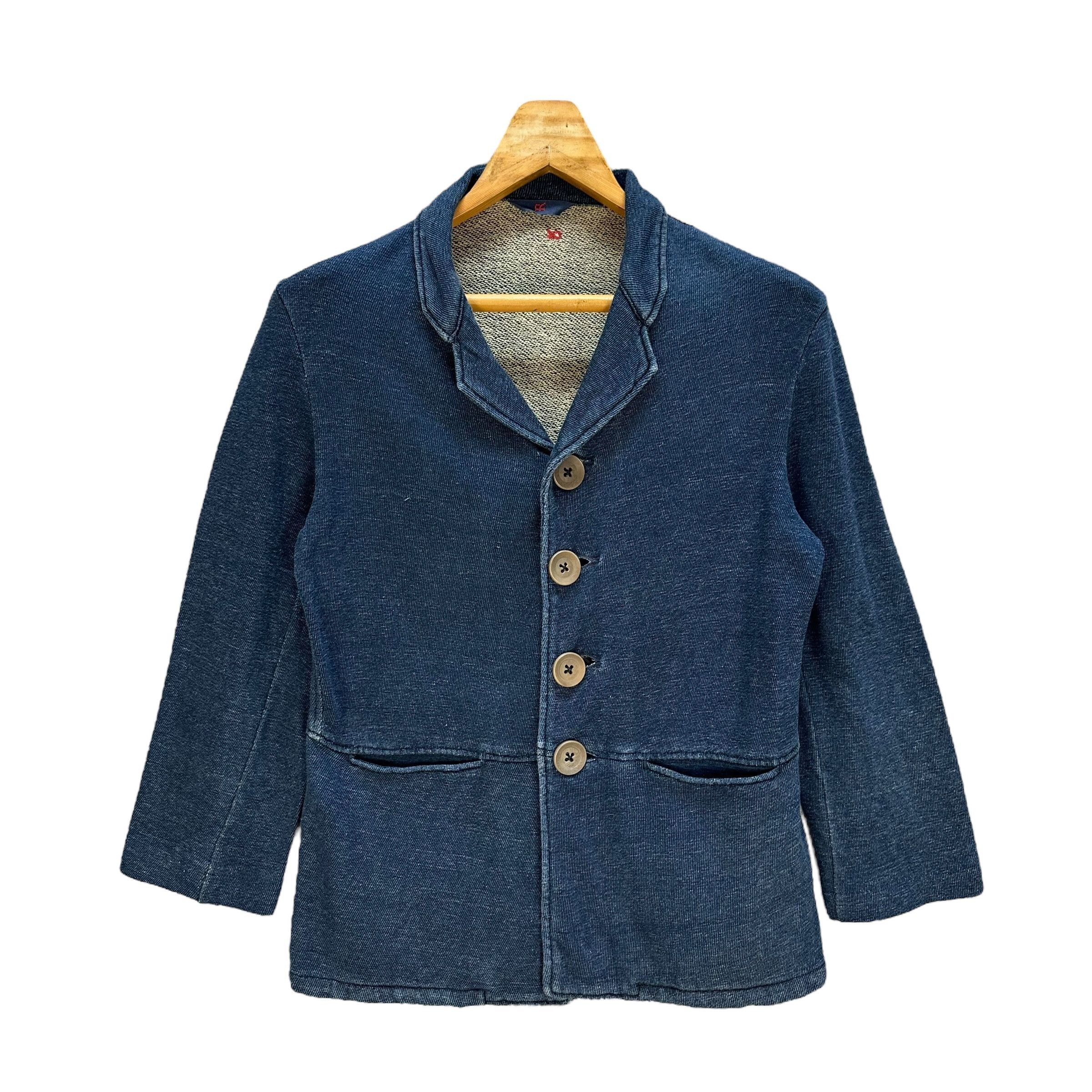 45rpm 45rpm Made In Japan Indigo Casual Jacket #A52-1206 Size S / US 4 / IT 40 - 1 Thumbnail
