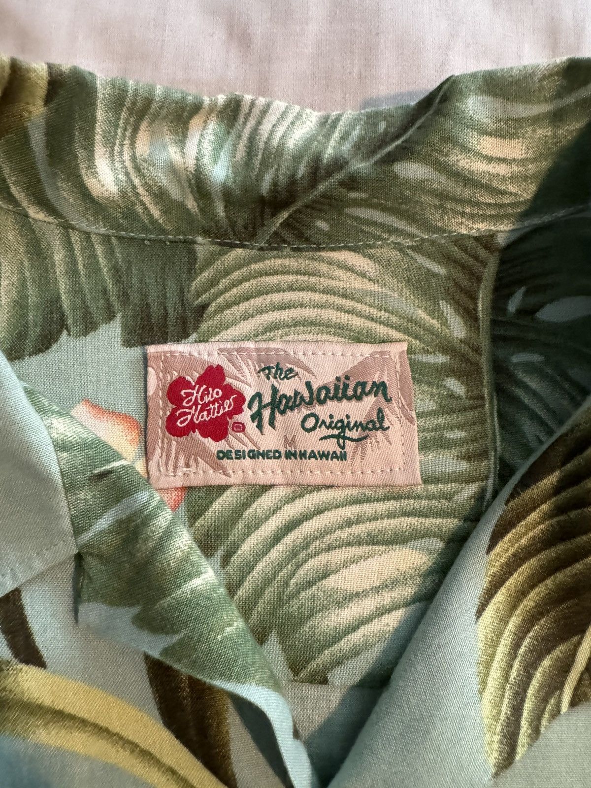 Hilo Hattie Vintage Hilo Hattie Hawaiian Shirt Size Medium- Green Size US M / EU 48-50 / 2 - 2 Thumbnail