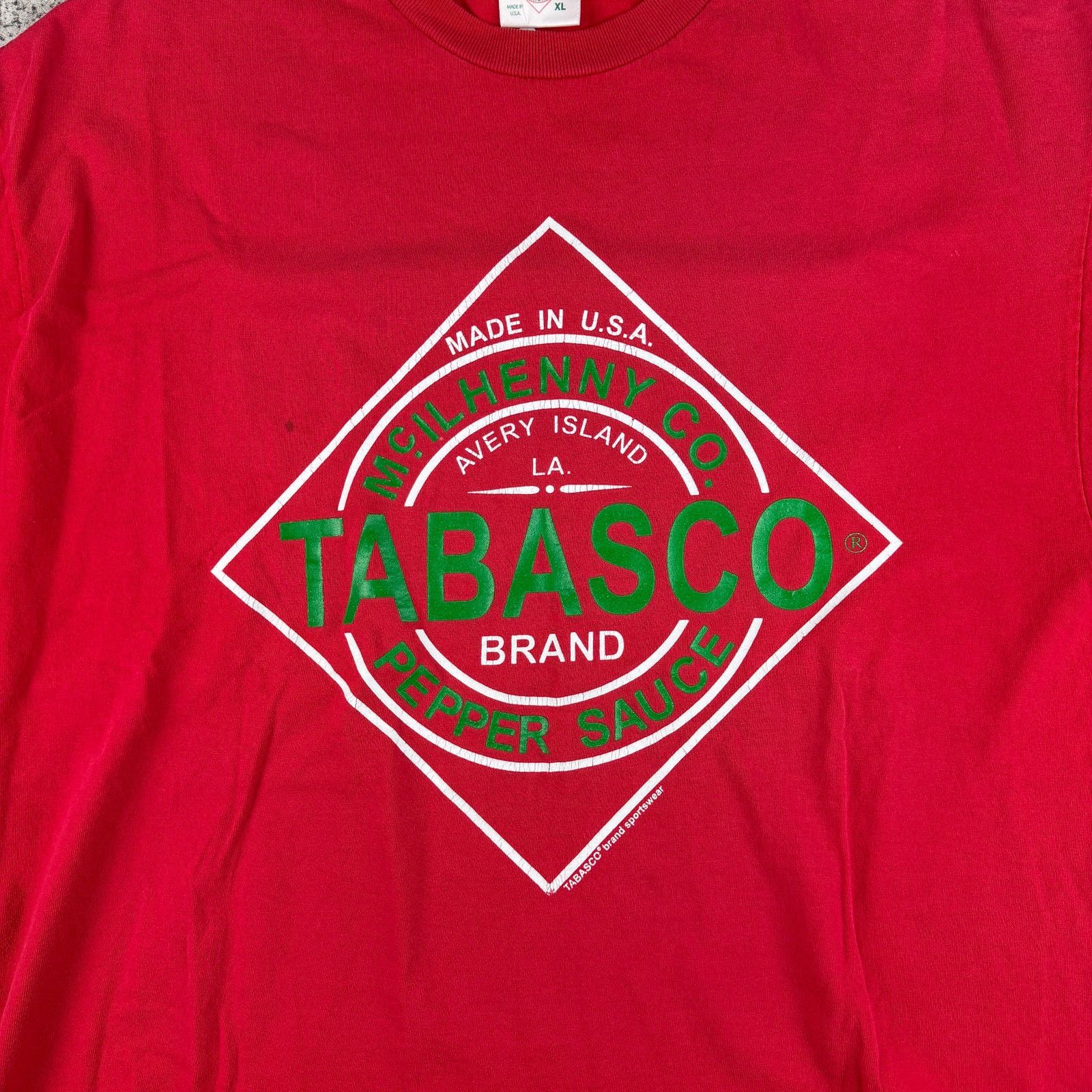Tabasco Vintage Tabasco Shirt size XL USA Made Promo Shirt Size US XL / EU 56 / 4 - 2 Thumbnail