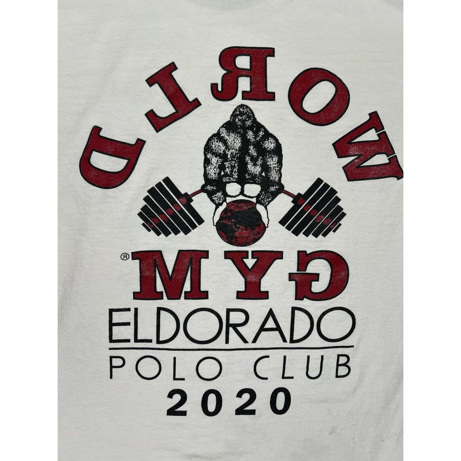 Vintage World Gym T-Shirt Eldorado Polo Club 2020 4 Goal Size Large Size US L / EU 52-54 / 3 - 9 Thumbnail