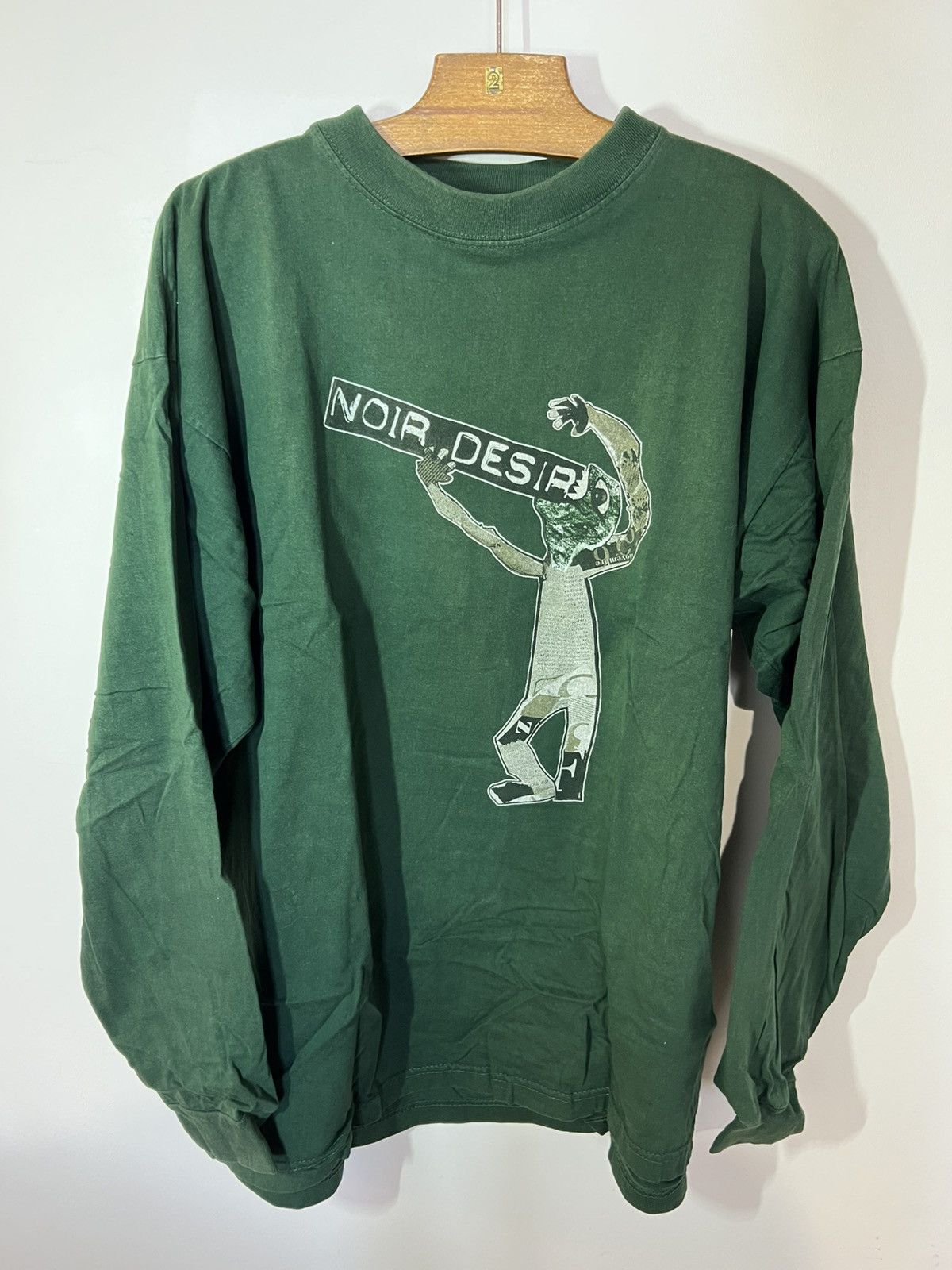 Band Tees Noir Desir vintage 90s LS shirt Size US XL / EU 56 / 4 - 1 Thumbnail