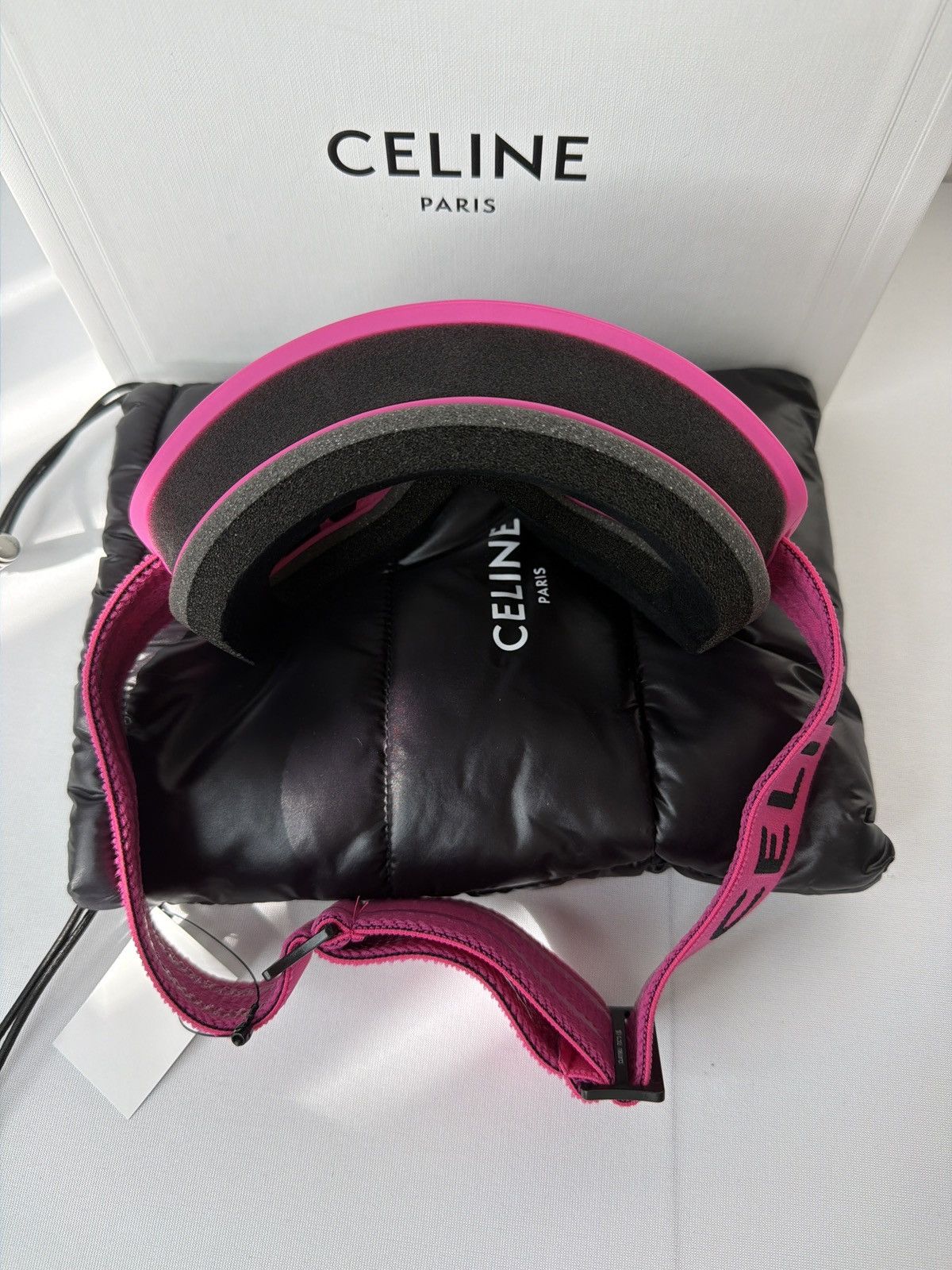 Celine Celine Ski Mask Goggles Pink NWT w/ Box Size ONE SIZE - 3 Thumbnail