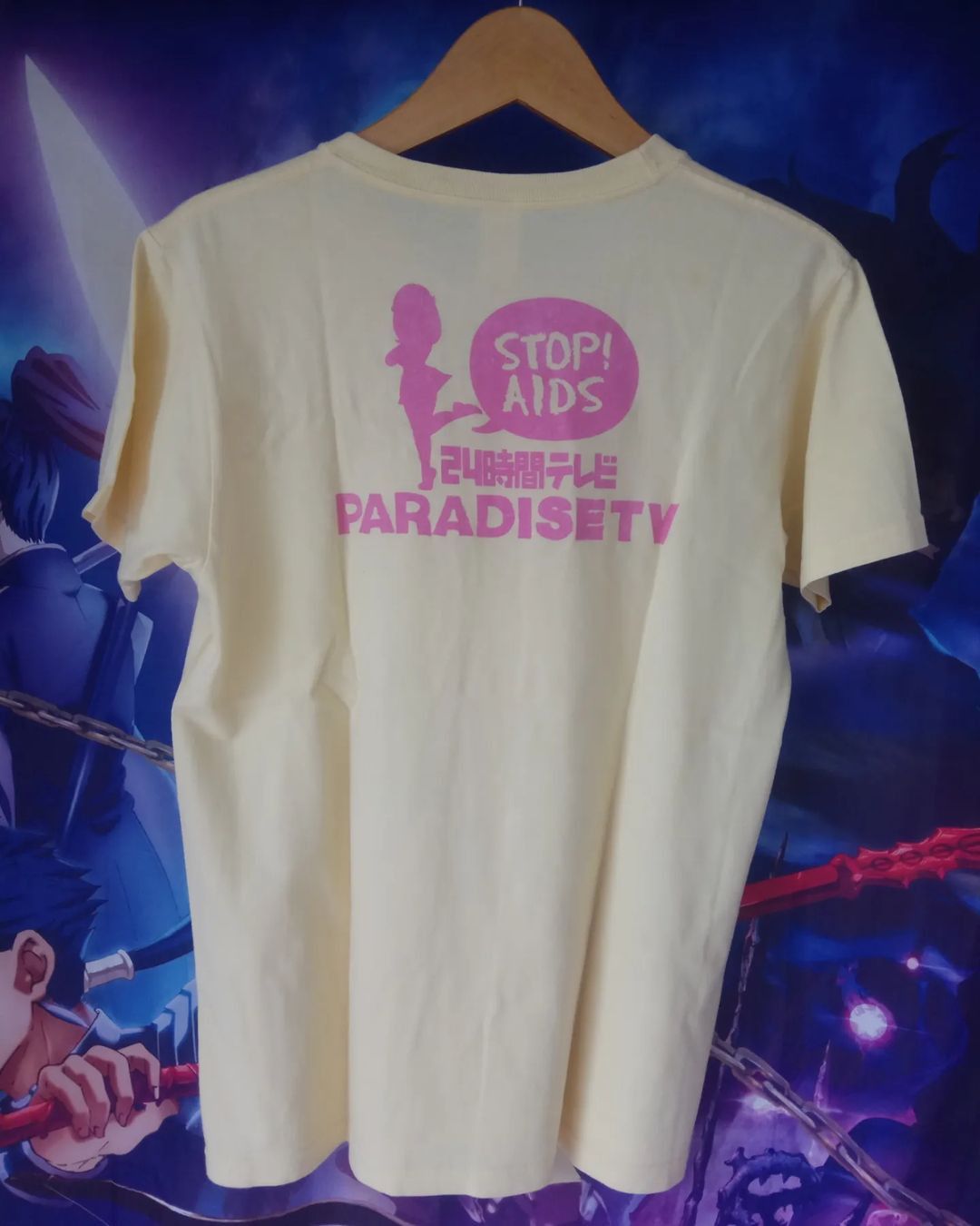 Anime × Japanese Brand Miss Machiko Stop Aids Campaign Anime Tees Size US M / EU 48-50 / 2 - 3 Thumbnail