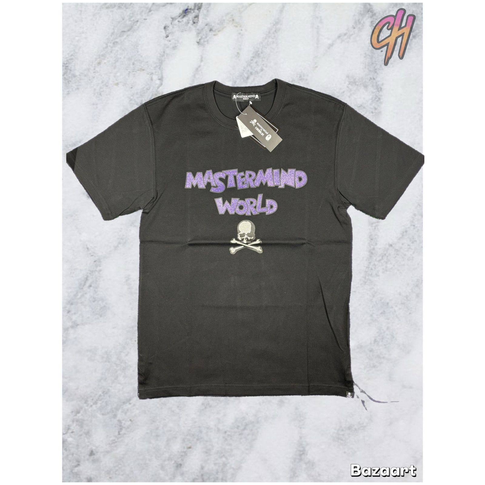 Mastermind Vs. Bape 'Be Strong' Black T-Shirt Size Small