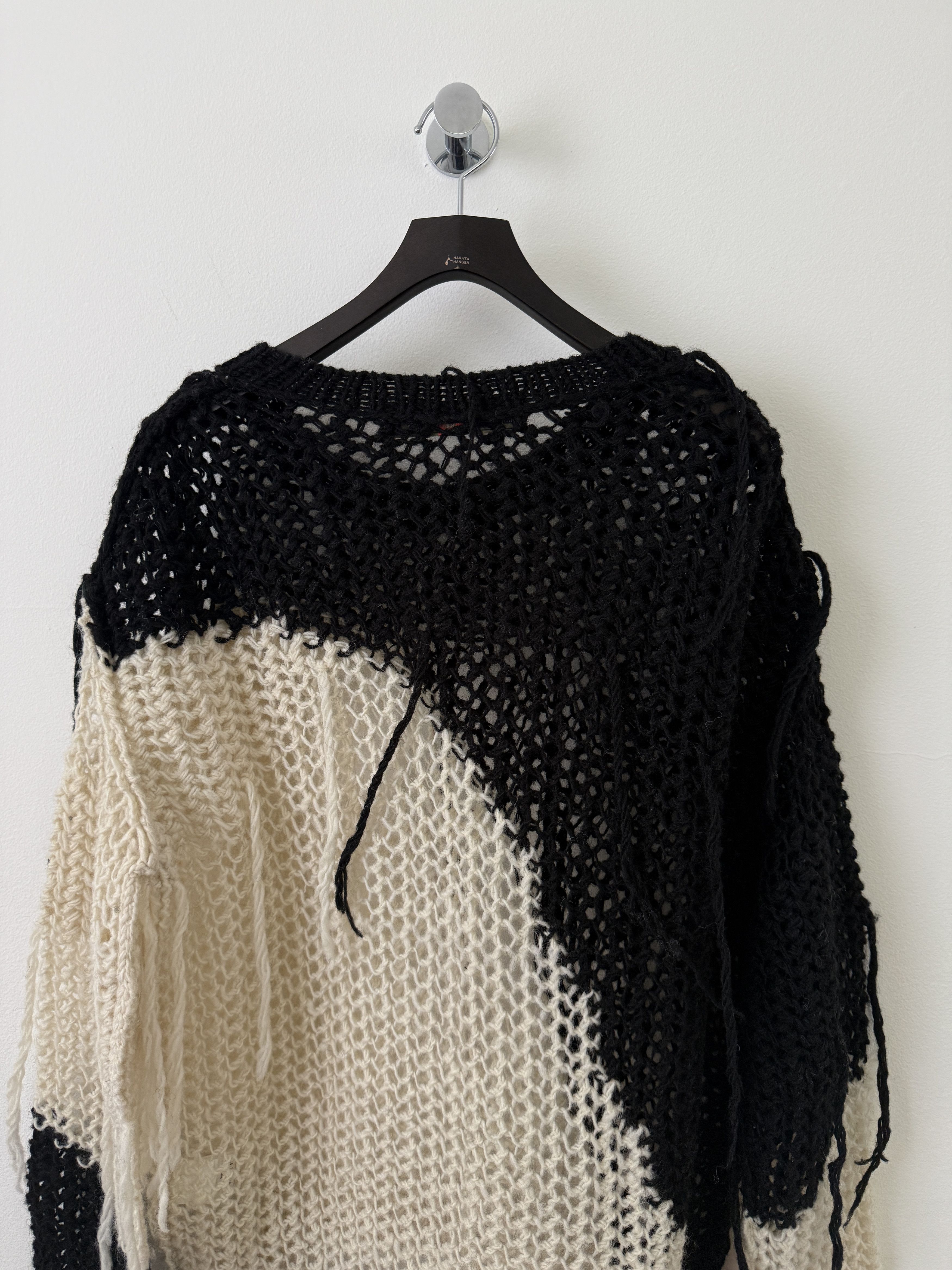 Blackmeans Ono Yukinori Distressed Knitted Sweater Size US M / EU 48-50 / 2 - 11 Thumbnail