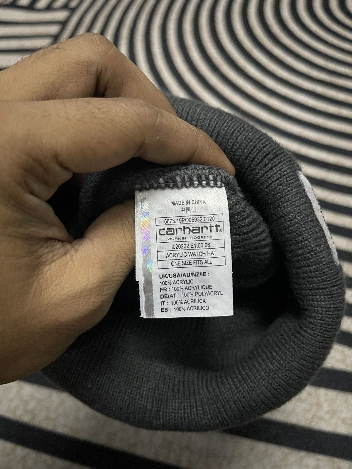 Carhartt Wip 2000s CARHARTT WIP BEANIE HAT OG STYLE Size ONE SIZE - 5 Thumbnail