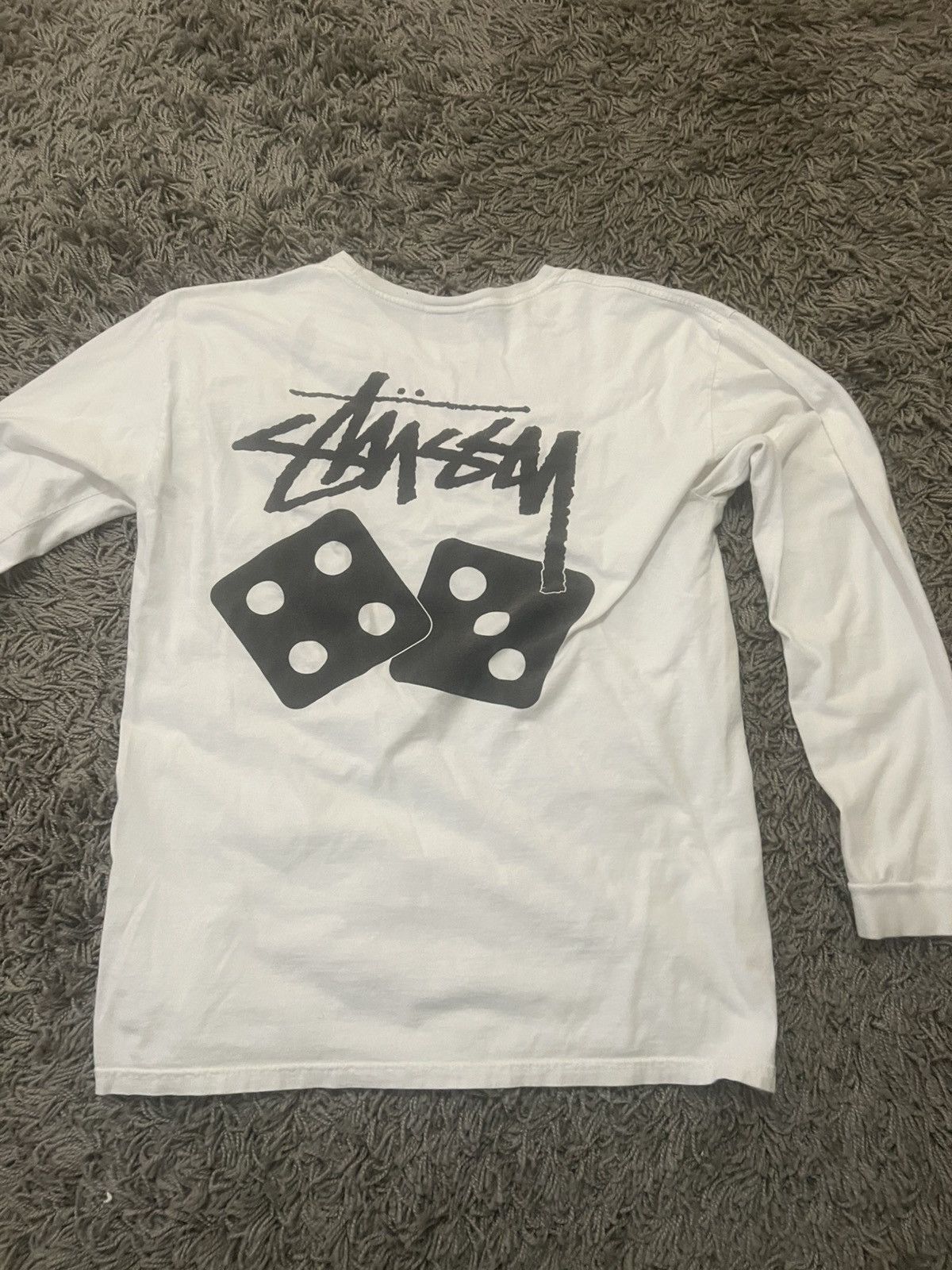 Stussy STUSSY LS DICE T-SHIRT Size US L / EU 52-54 / 3 - 5 Thumbnail