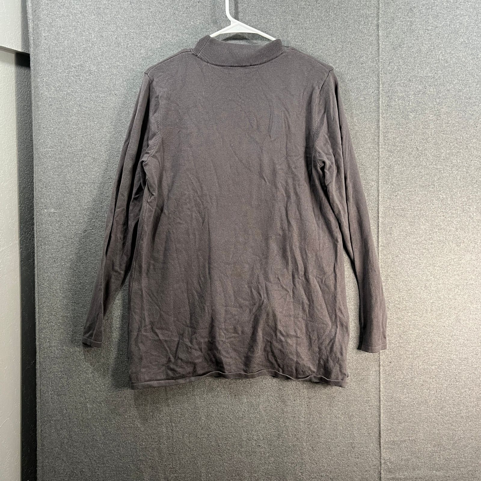 Other Studio Park x Jayne Brown Crossover Tunic Sweater Charcoal Size M / US 6-8 / IT 42-44 - 2 Thumbnail