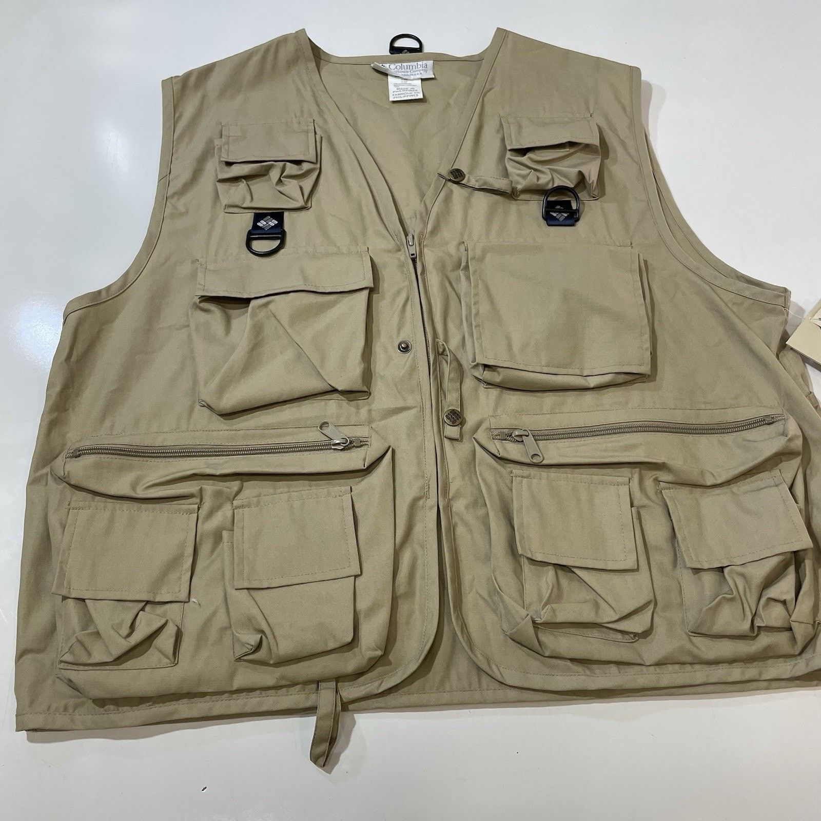Columbia VTG Columbia Hot Creek Vest Mens L XL Sportwear Fishing Size US XL / EU 56 / 4 - 2 Thumbnail