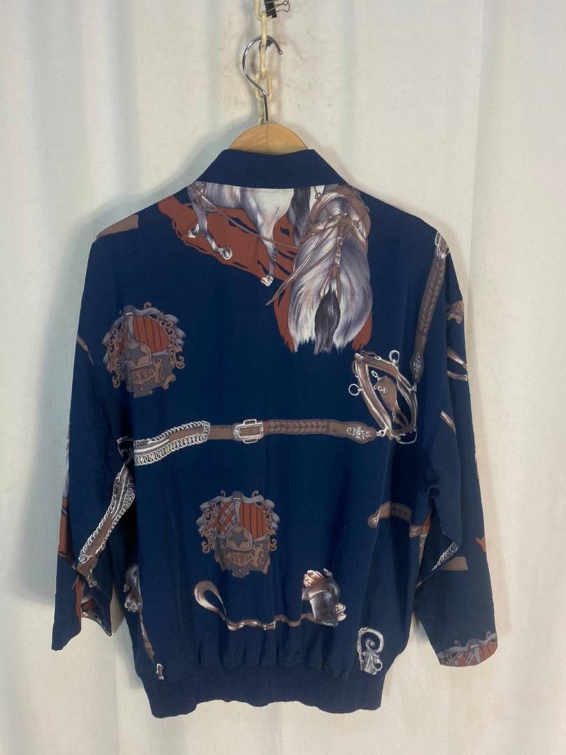 Designer × Japanese Brand St.torosa fullprint half button polo shirt Size US L / EU 52-54 / 3 - 11 Thumbnail