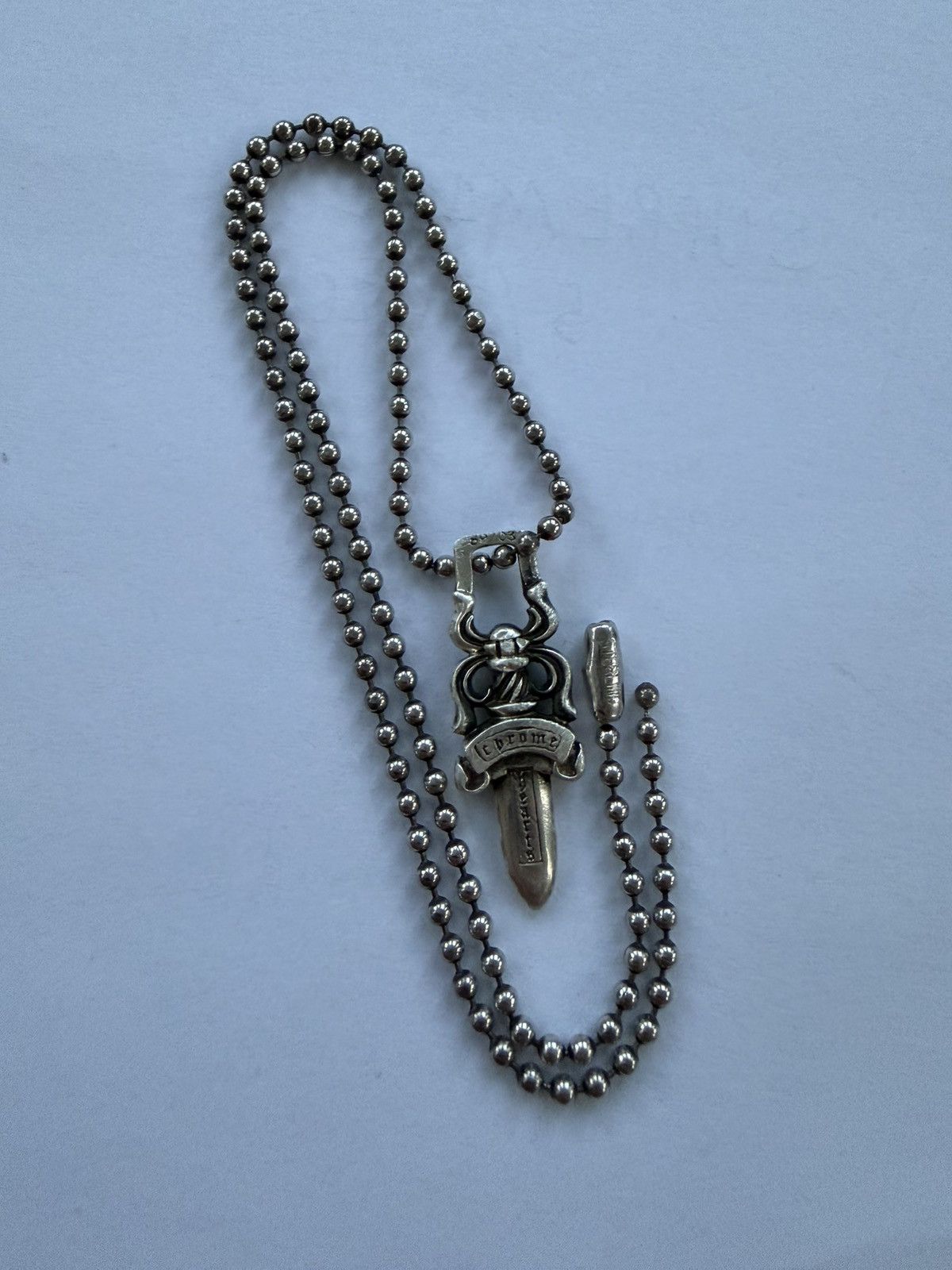 Chrome Hearts Chrome Hearts Dagger Split Key Chain | Grailed