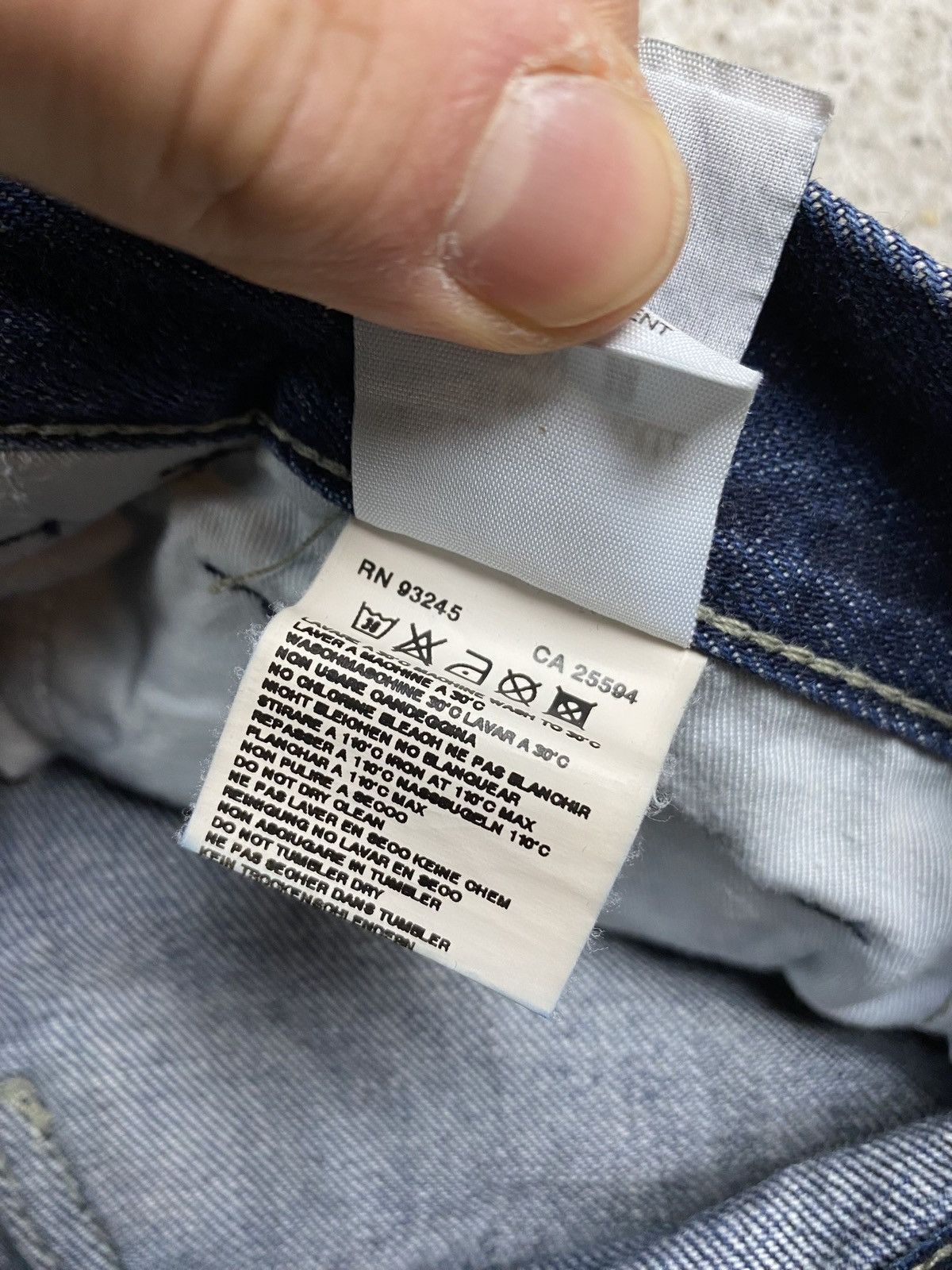 Diesel Diesel vintage dit flared bootcut jeans navy selvedge denim Size 27" / US 4 / IT 40 - 9 Thumbnail