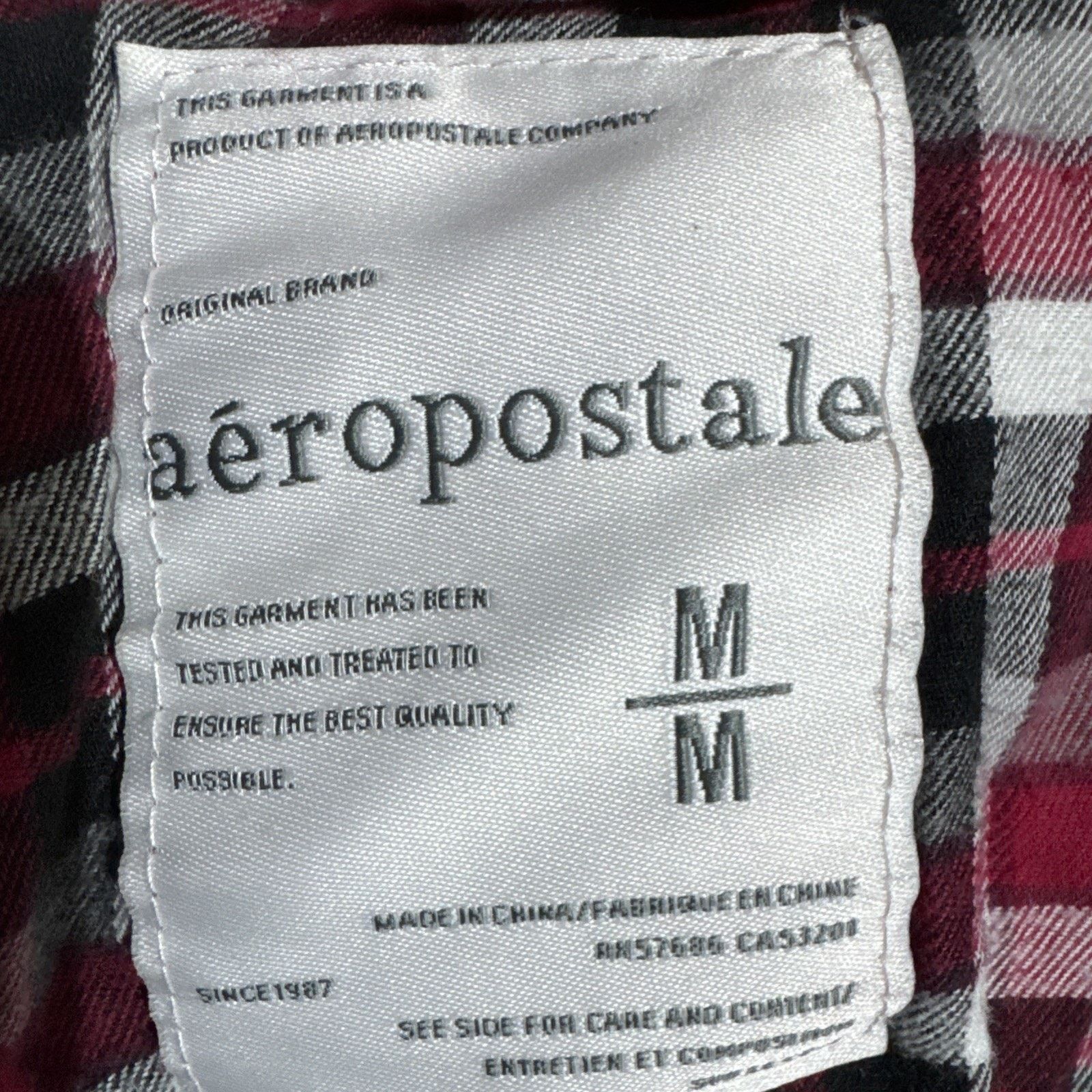 Aeropostale Aeropostale Puffer Vest Women M Plaid Lined Warm Quilted Size M / US 6-8 / IT 42-44 - 7 Thumbnail