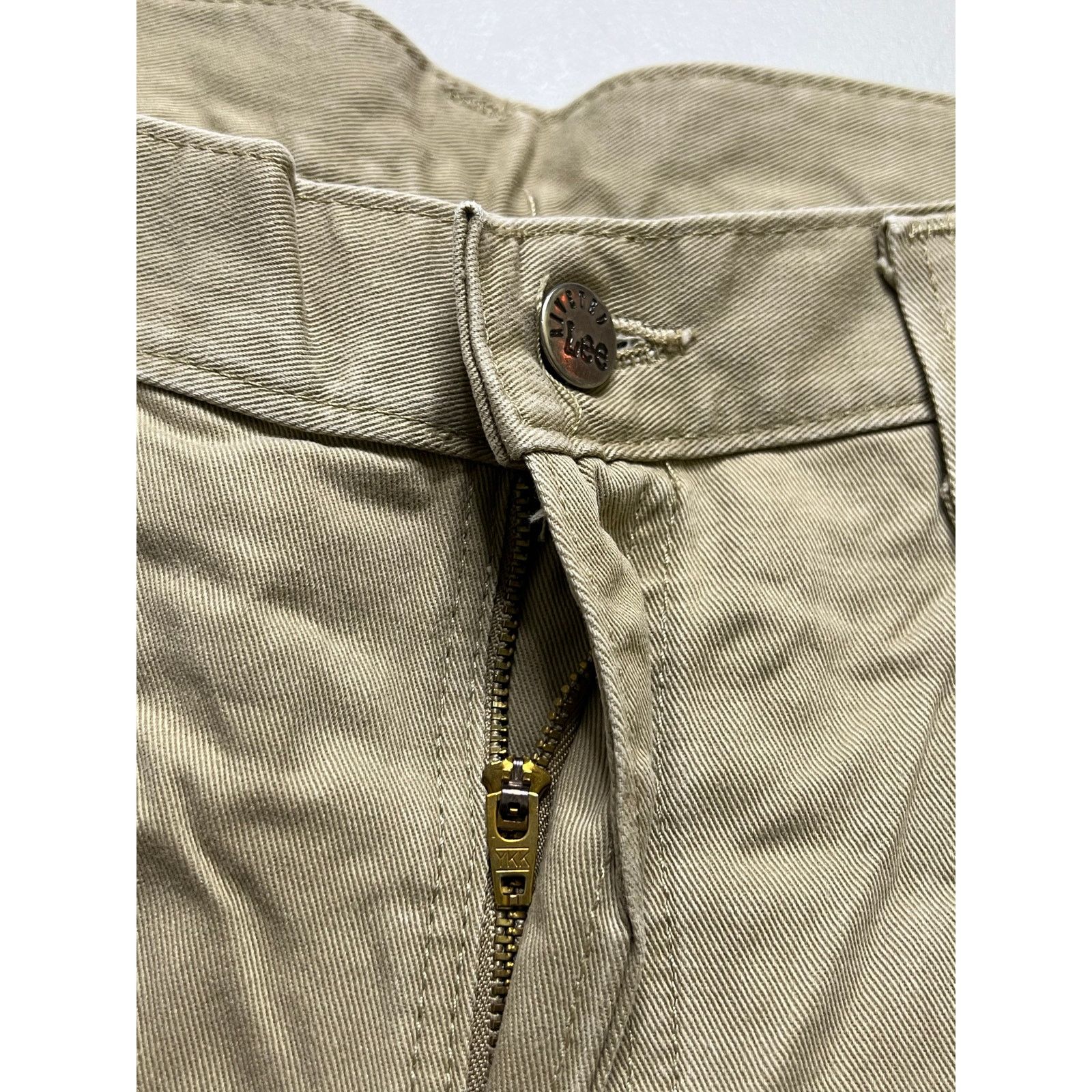 Vintage Vintage 90s Lee Riveted Carpenter Pants unisex Sz 18M 35x31 Size US 35 - 3 Thumbnail