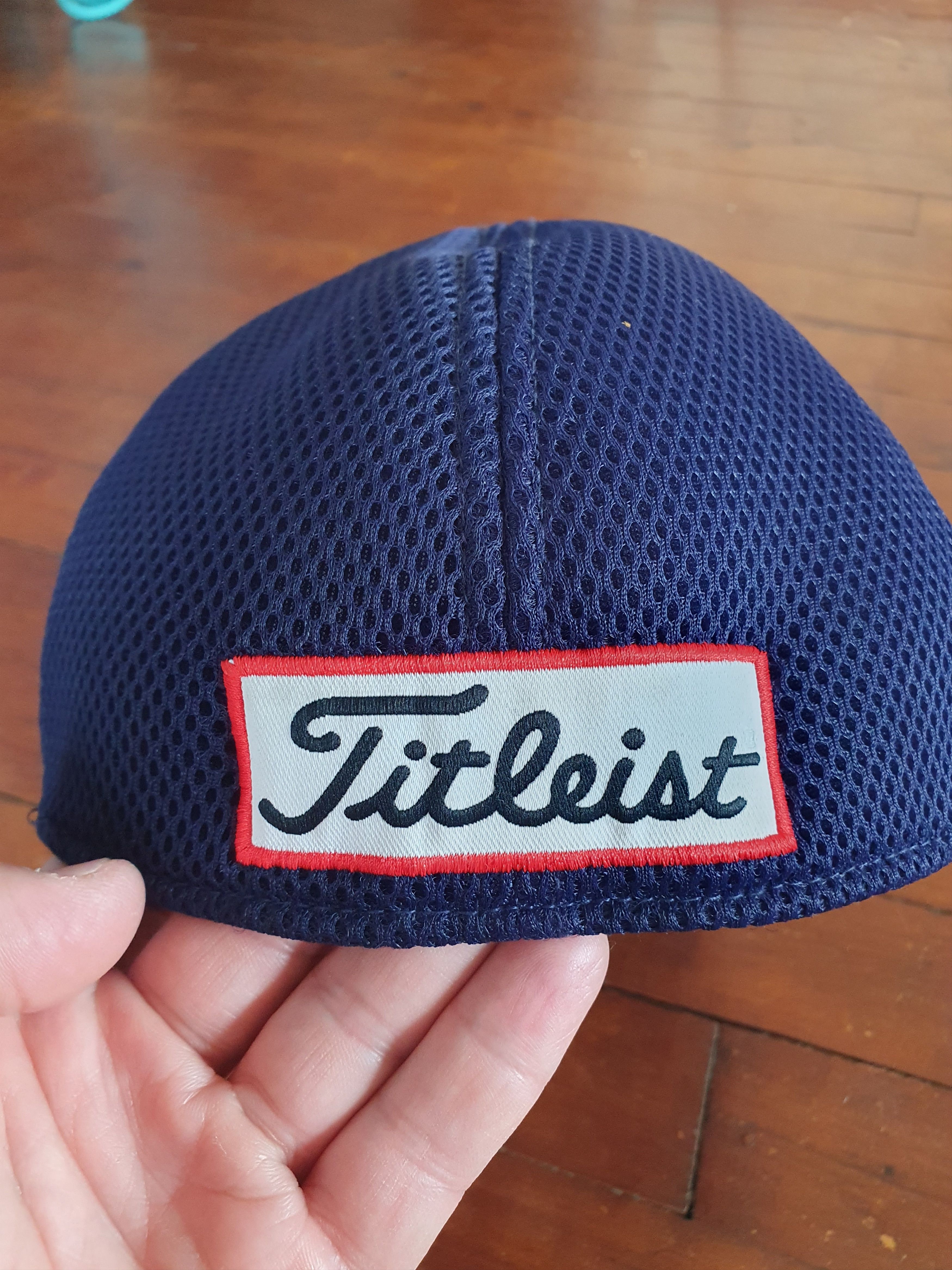 Footjoy Titleist By New Era Footjoy Pro V1 Fitted Mesh Hat sz L/XL Size ONE SIZE - 9 Thumbnail