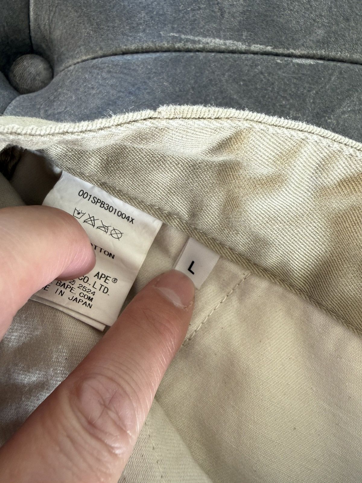 Bape Bape Khaki Shorts Size US 32 / EU 48 - 5 Thumbnail