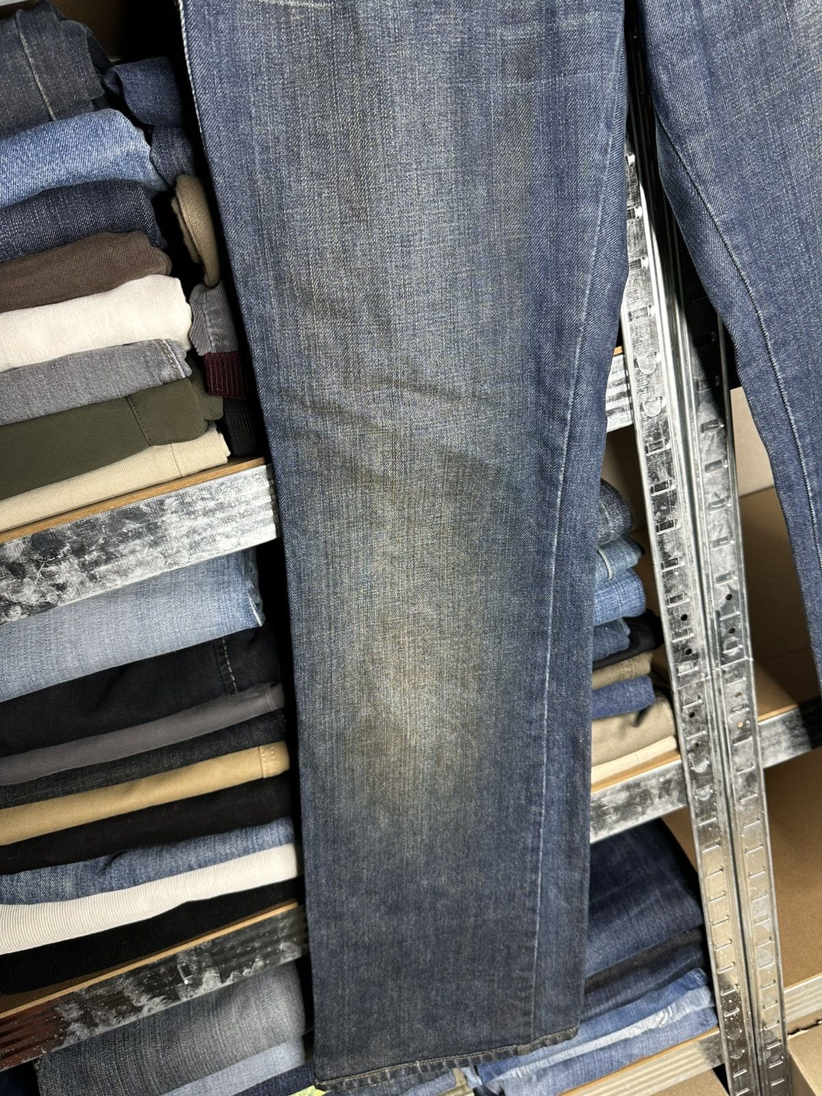 Diesel Diesel Hush Vintage Jeans Size 28 Distressed Flared Bootcut Size 28" / US 6 / IT 42 - 4 Thumbnail