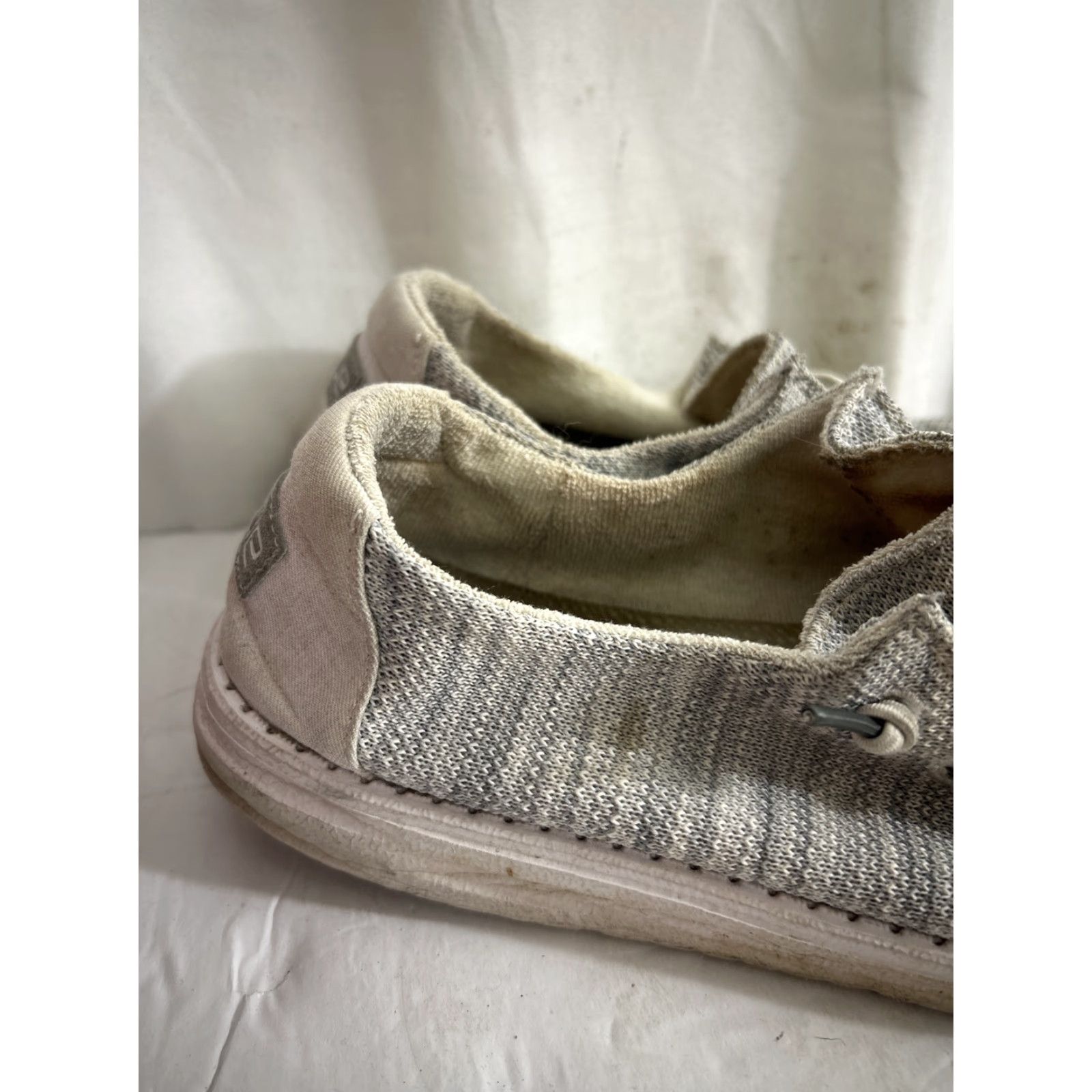 Vintage Hey Dude Wendy Sox Womens 8 Glacier Grey Slip-On Low Shoes Size ONE SIZE - 4 Thumbnail
