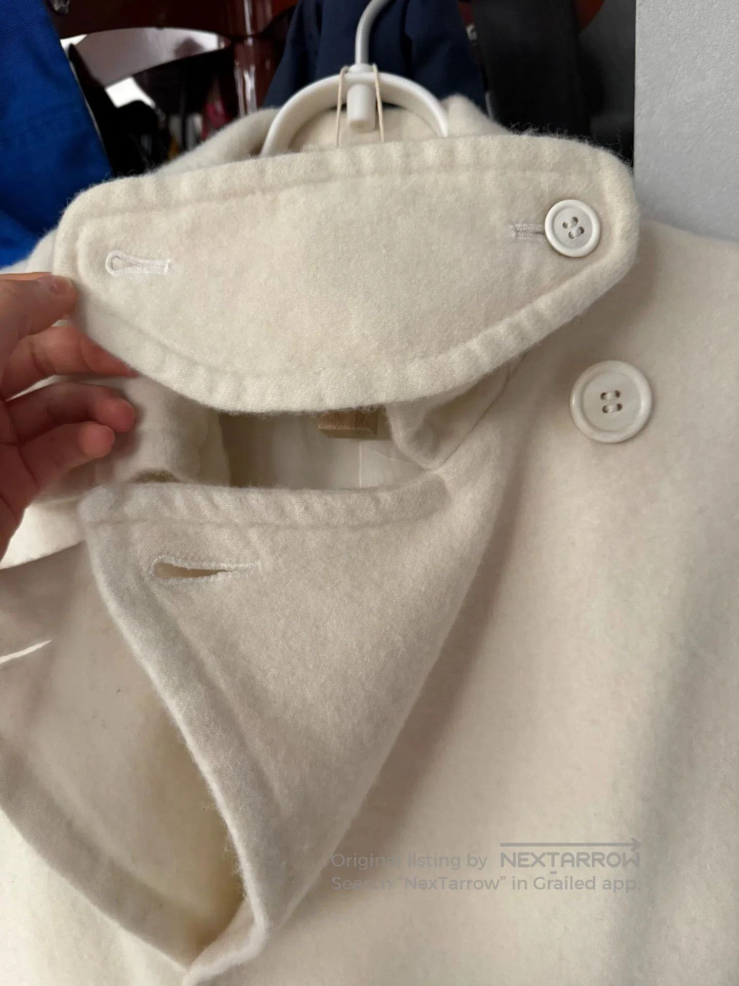 Comme des Garcons Comme des Garçons TAO White Wool Coat. Size US M / EU 48-50 / 2 - 5 Thumbnail