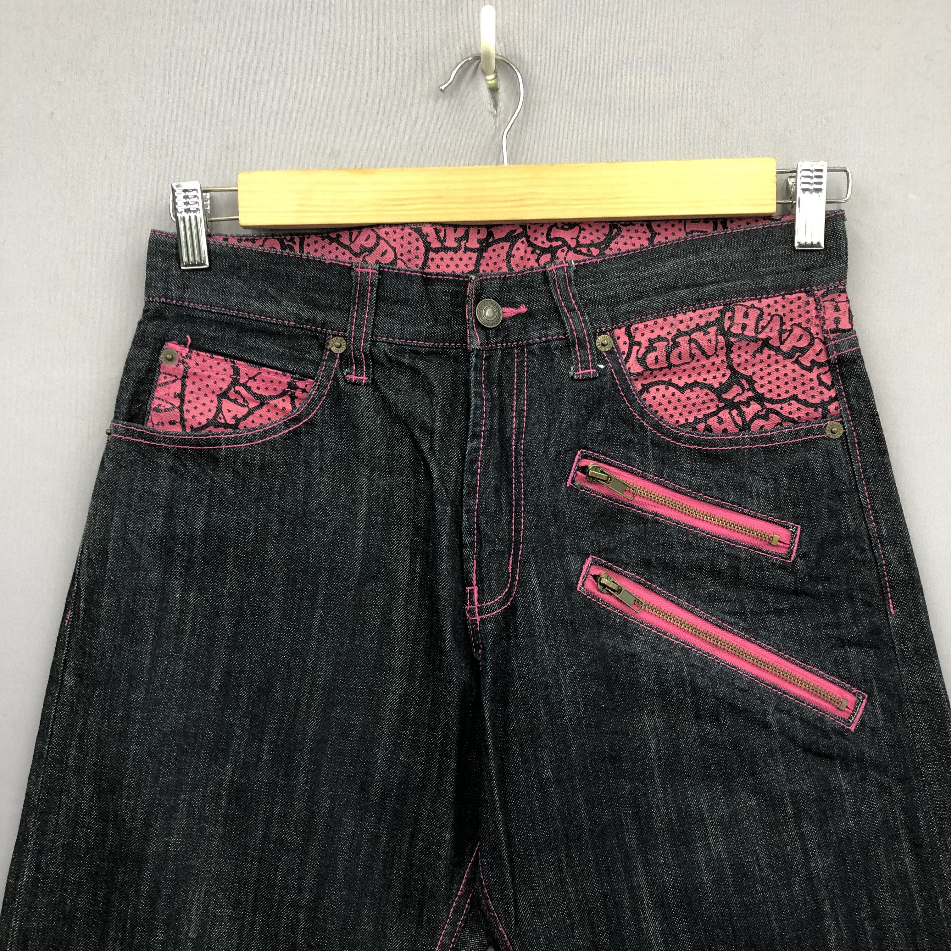JNCO Crazy Y2K/2000s Japanese Baggy JNCO Style Jeans Skater Denim Size US 30 / EU 46 - 9 Thumbnail