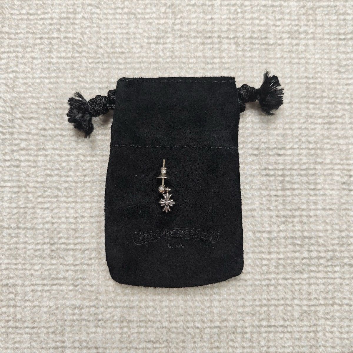 Chrome Hearts Chrome Hearts Tiny E Earring Size ONE SIZE - 1 Thumbnail