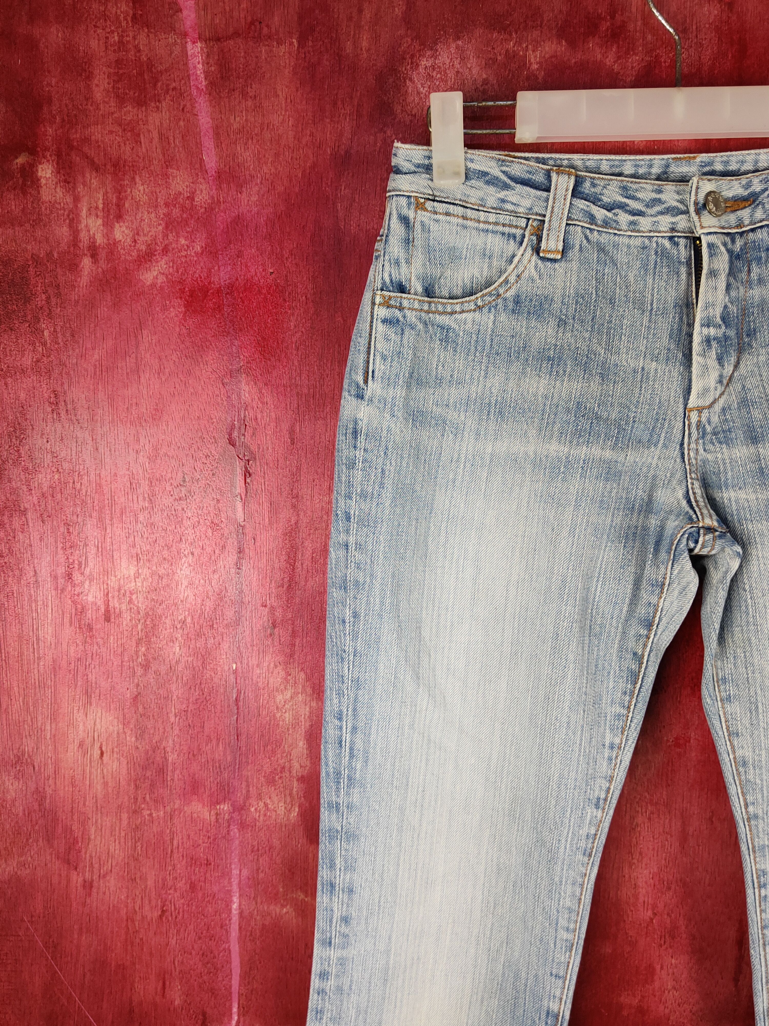 Japanese Brand Untitled Blue Distressed Multipocket Denim #S1586 Size 28" / US 6 / IT 42 - 3 Thumbnail