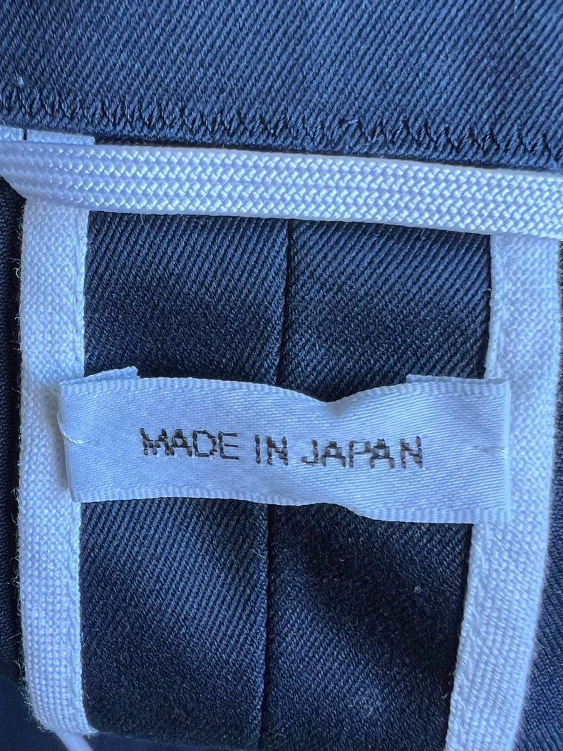 Thom Browne Thom Browne Dark blue gold buckle men's single jacket coat Size US L / EU 52-54 / 3 - 3 Thumbnail