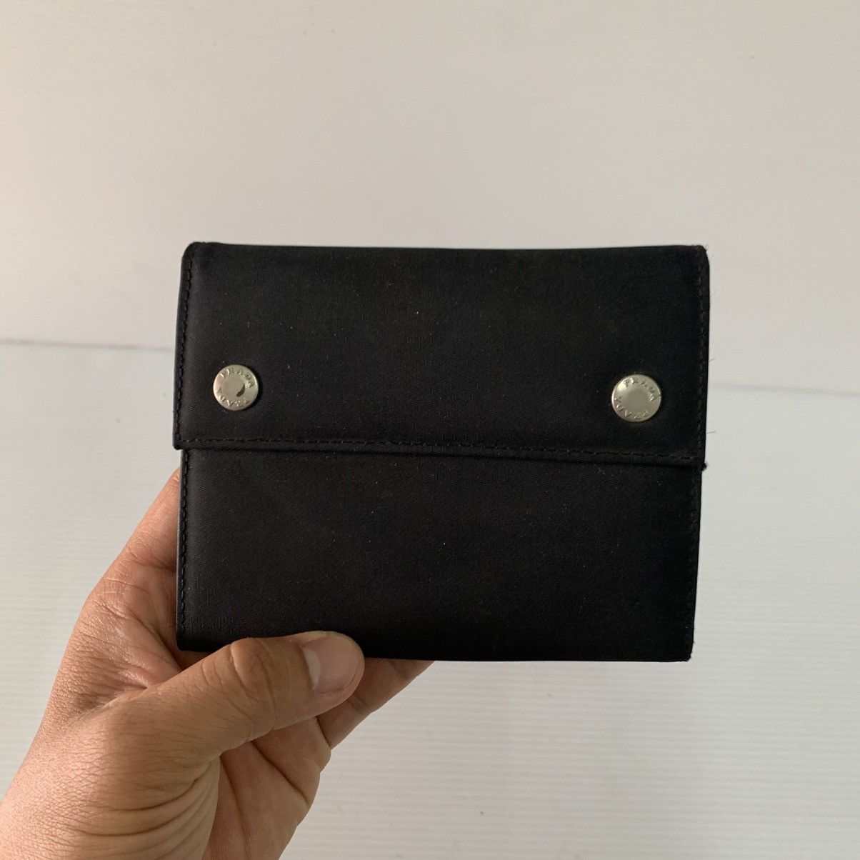 Prada Prada Black Nylon Wallet Size ONE SIZE - 3 Thumbnail