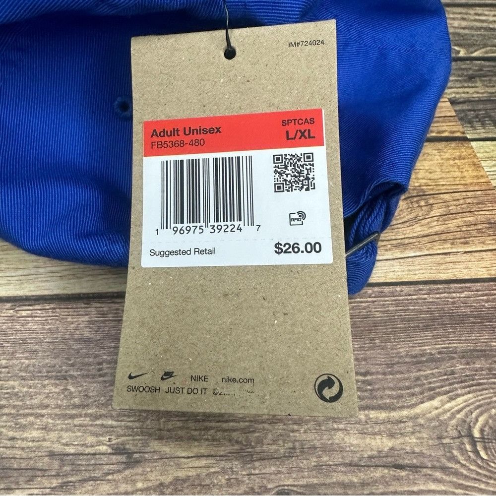 Nike Nike Club Unstructured Futura Wash Cap NWT Size L/XL Size ONE SIZE - 10 Thumbnail