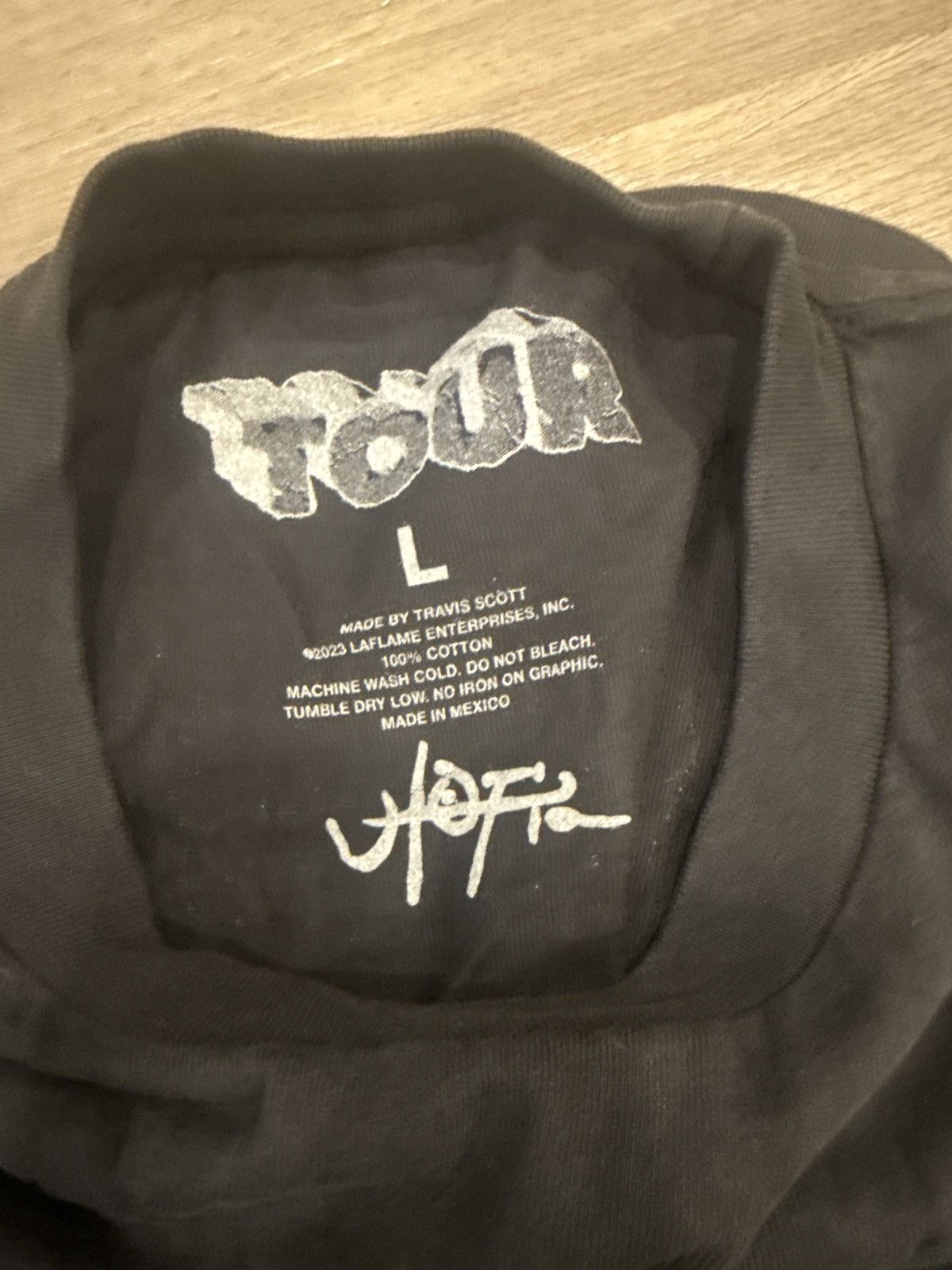 Travis Scott L Travis Scott “Til Further Notice” Long Sleeve Shirt Size US L / EU 52-54 / 3 - 5 Thumbnail