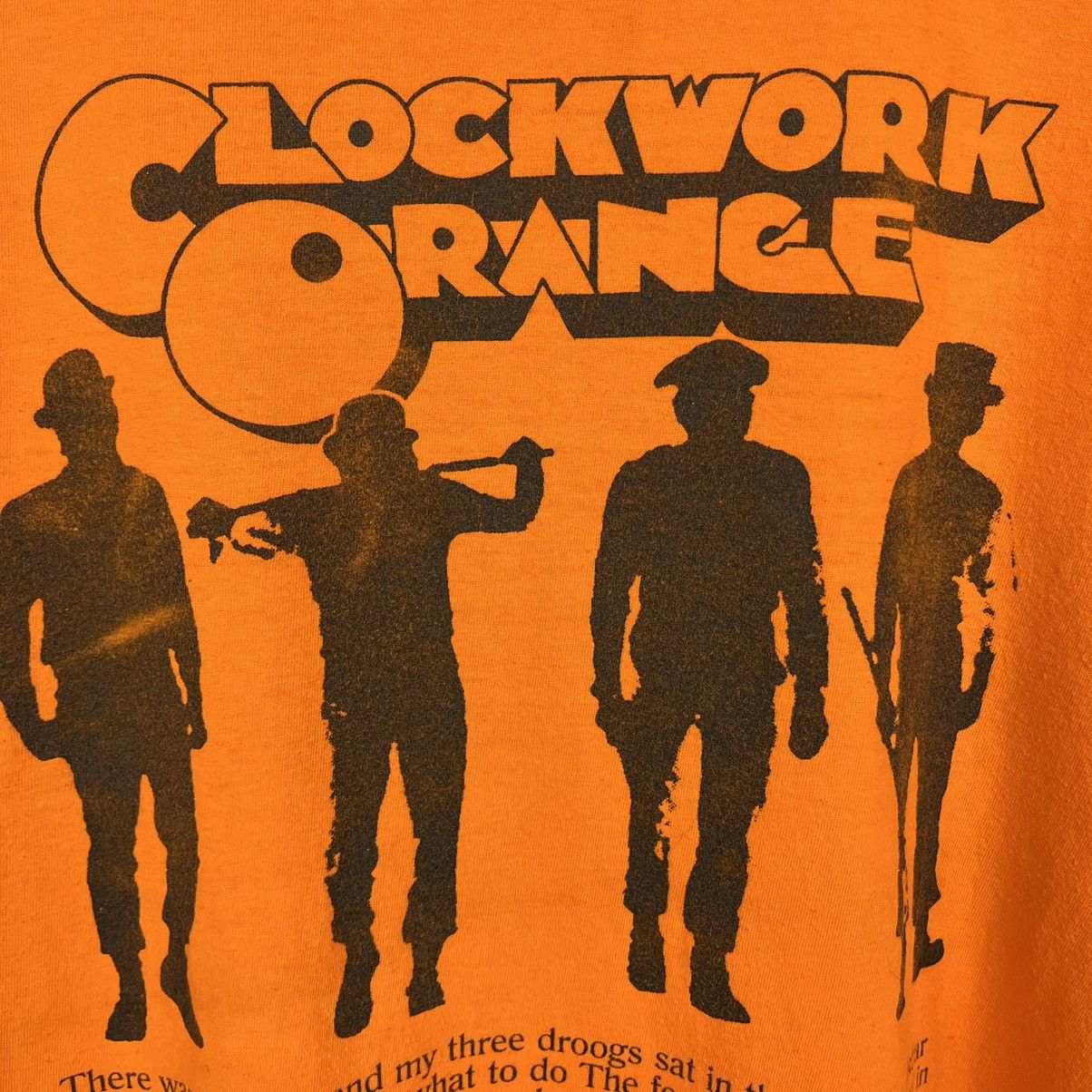 Vintage Vintage Clockwork Orange Stanley Kubrick Movie T Shirt 90’s Size US M / EU 48-50 / 2 - 9 Thumbnail