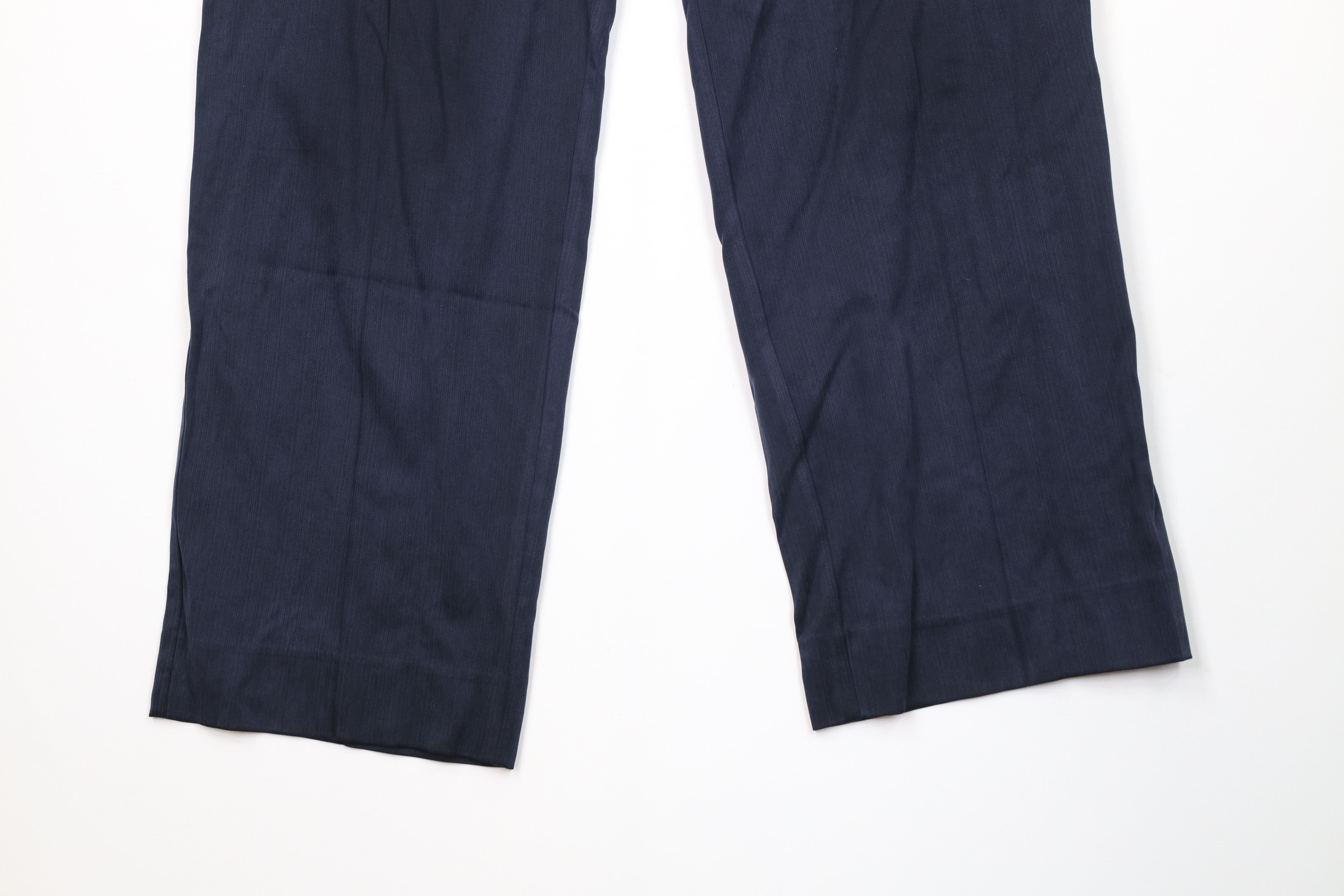 Tommy Bahama Vintage Tommy Bahama Silk Wide Leg Chino Pants Navy Blue Size US 34 / EU 50 - 4 Thumbnail