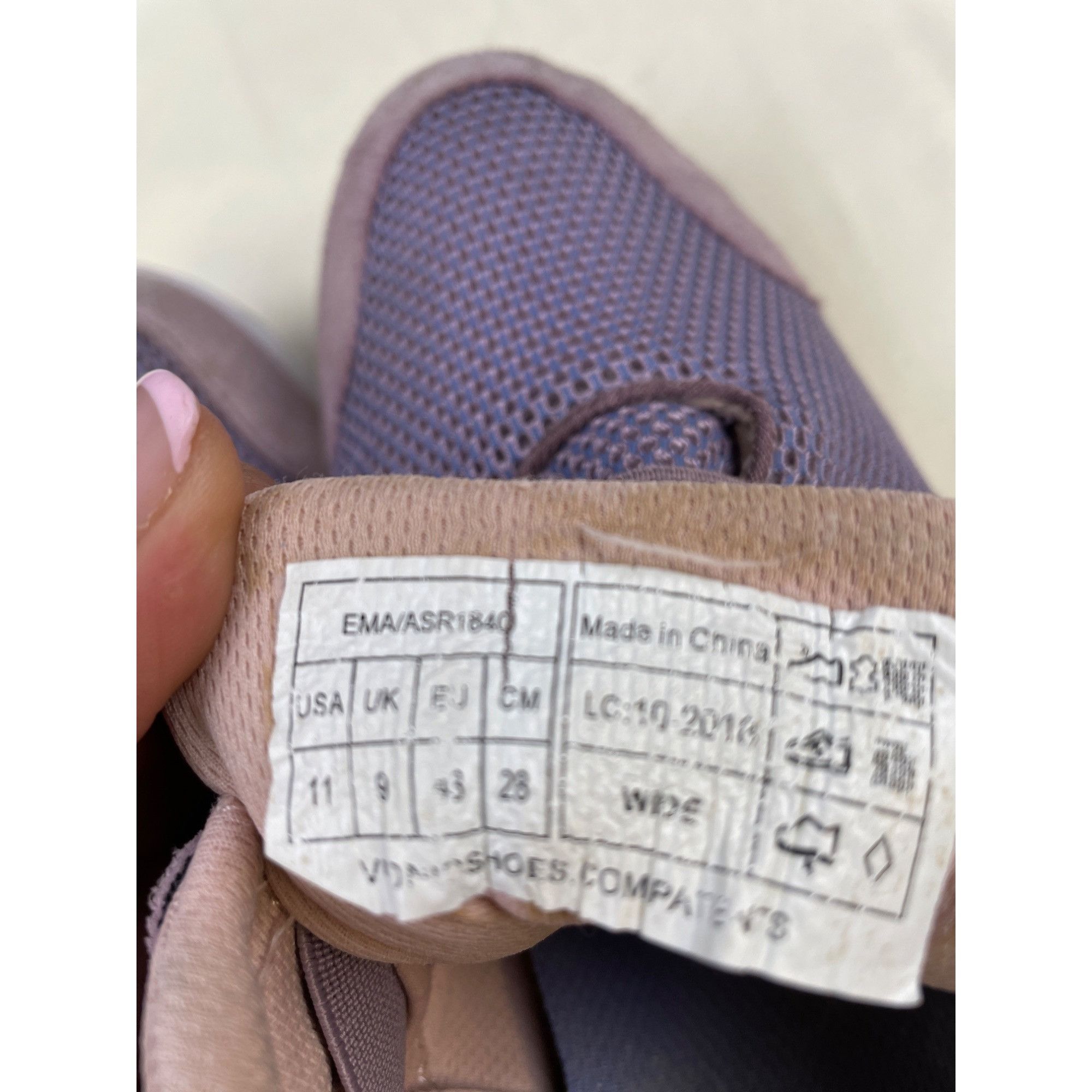 Vionic Vionic Women's Suede/Mesh Purple Shoes/Sneakers SIze 11 SKU Size US 11 / IT 41 - 6 Thumbnail