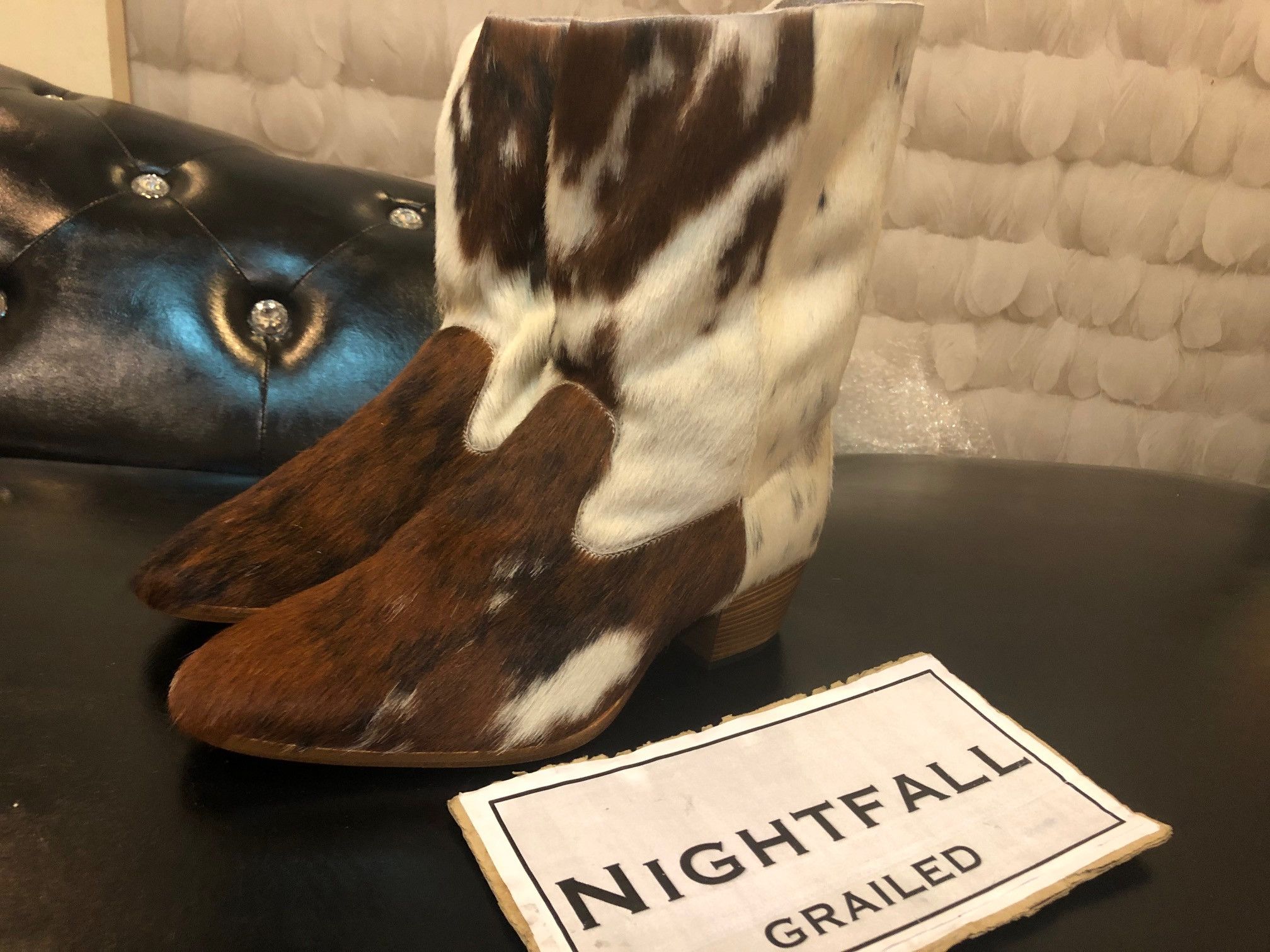 Vivienne Westwood [🔥🔥Grail🔥🔥] Vivienne Westwood Calf Hair Boots Size US 11 / EU 44 - 3 Thumbnail
