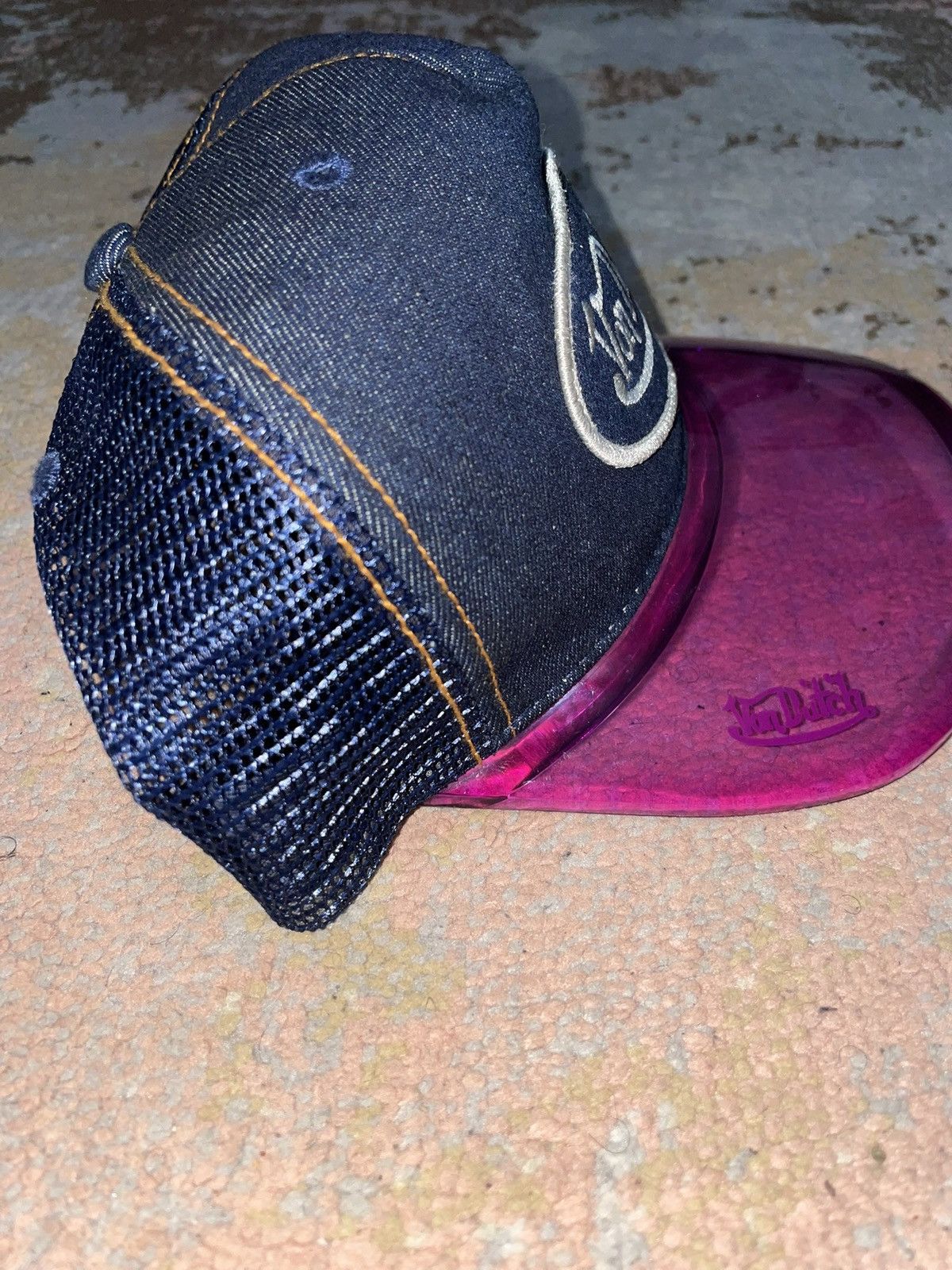 Von Dutch Von Dutch Y2K Transparent Visor Hat Size ONE SIZE - 2 Thumbnail