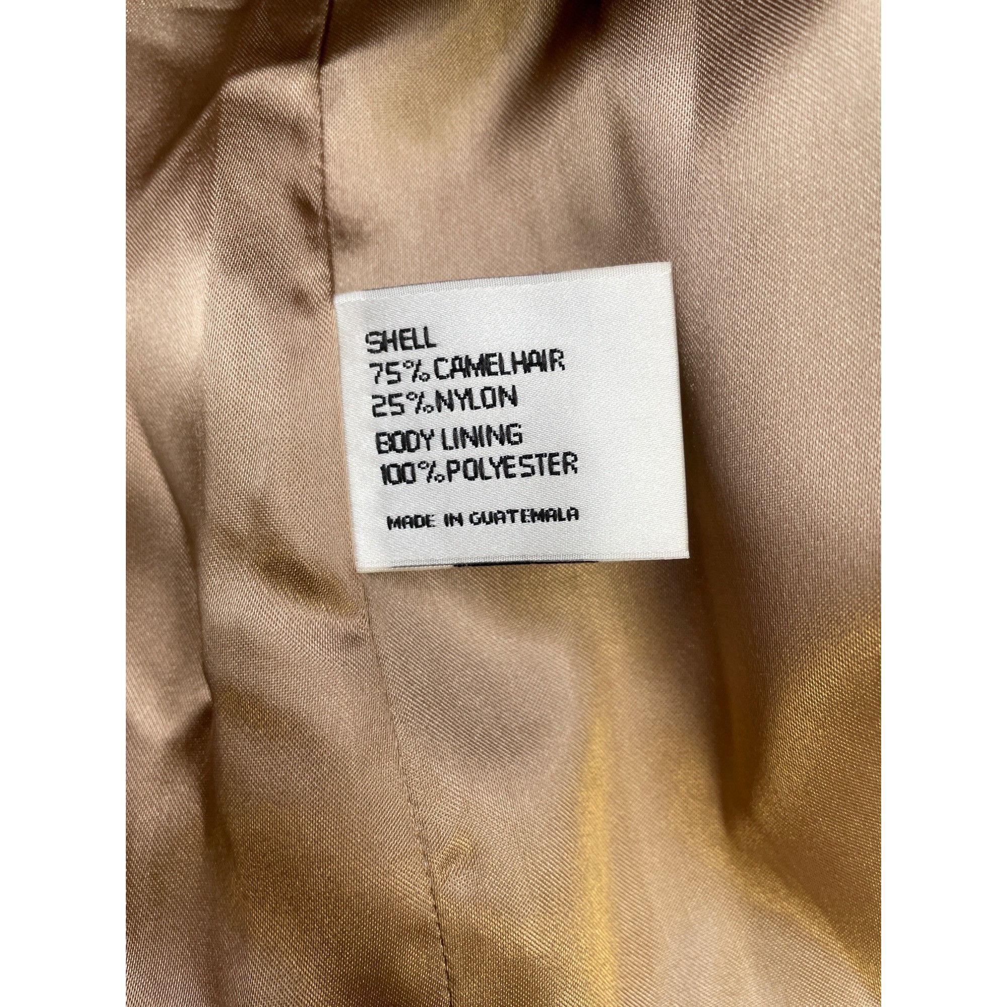Other Larry Levine Women's Tan Coat Zip up & Button Closure Size 1 Size XL / US 12-14 / IT 48-50 - 9 Thumbnail