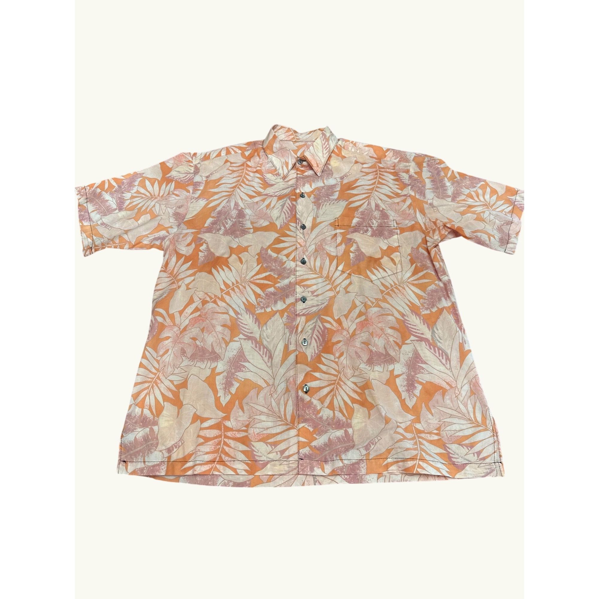Other CCC Mens Tropical Floral Short Sleeve Button Up Shirt Size L Size US L / EU 52-54 / 3 - 4 Thumbnail