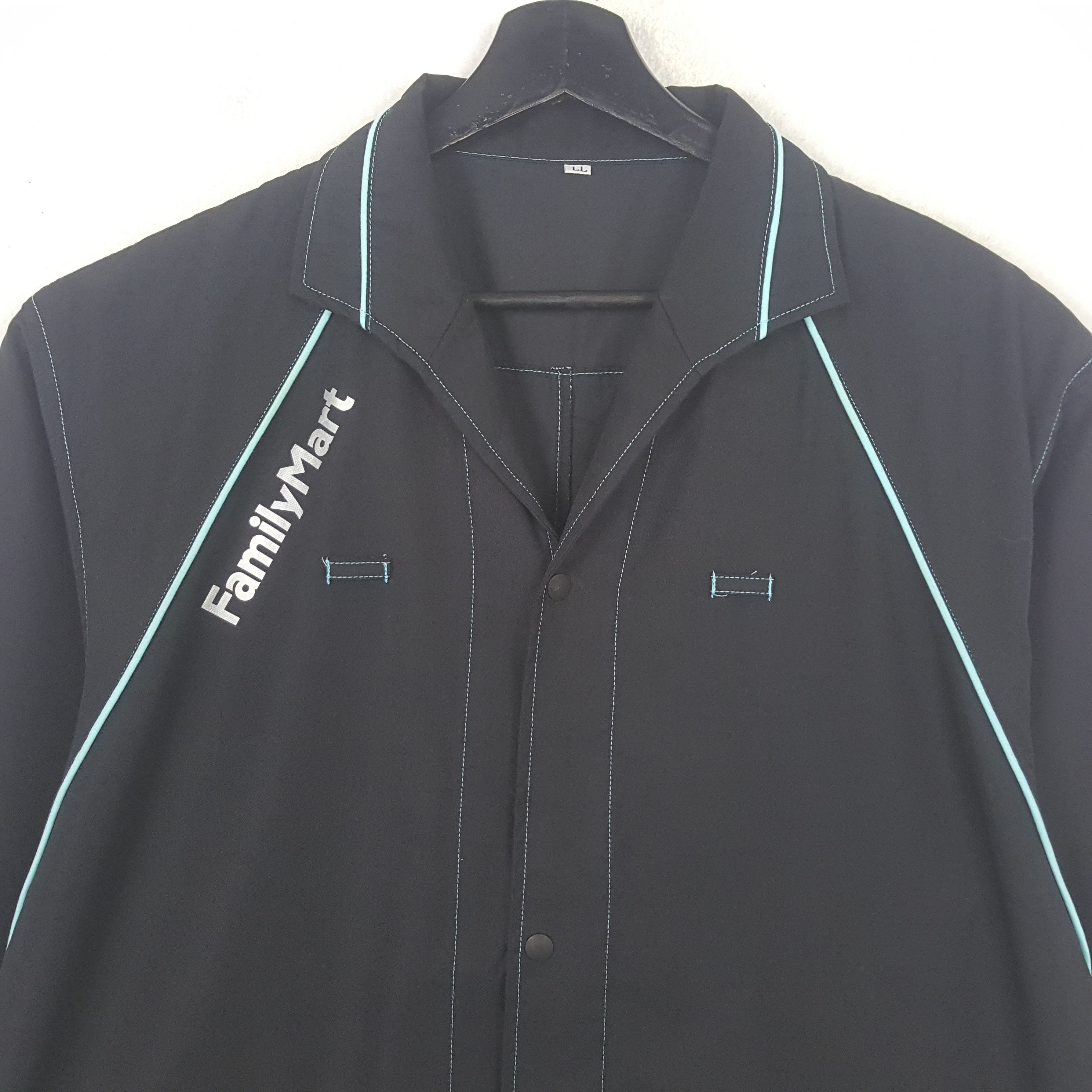 Vintage Family Mart Workwear Uniform Jacket C294N43 Size US L / EU 52-54 / 3 - 2 Thumbnail