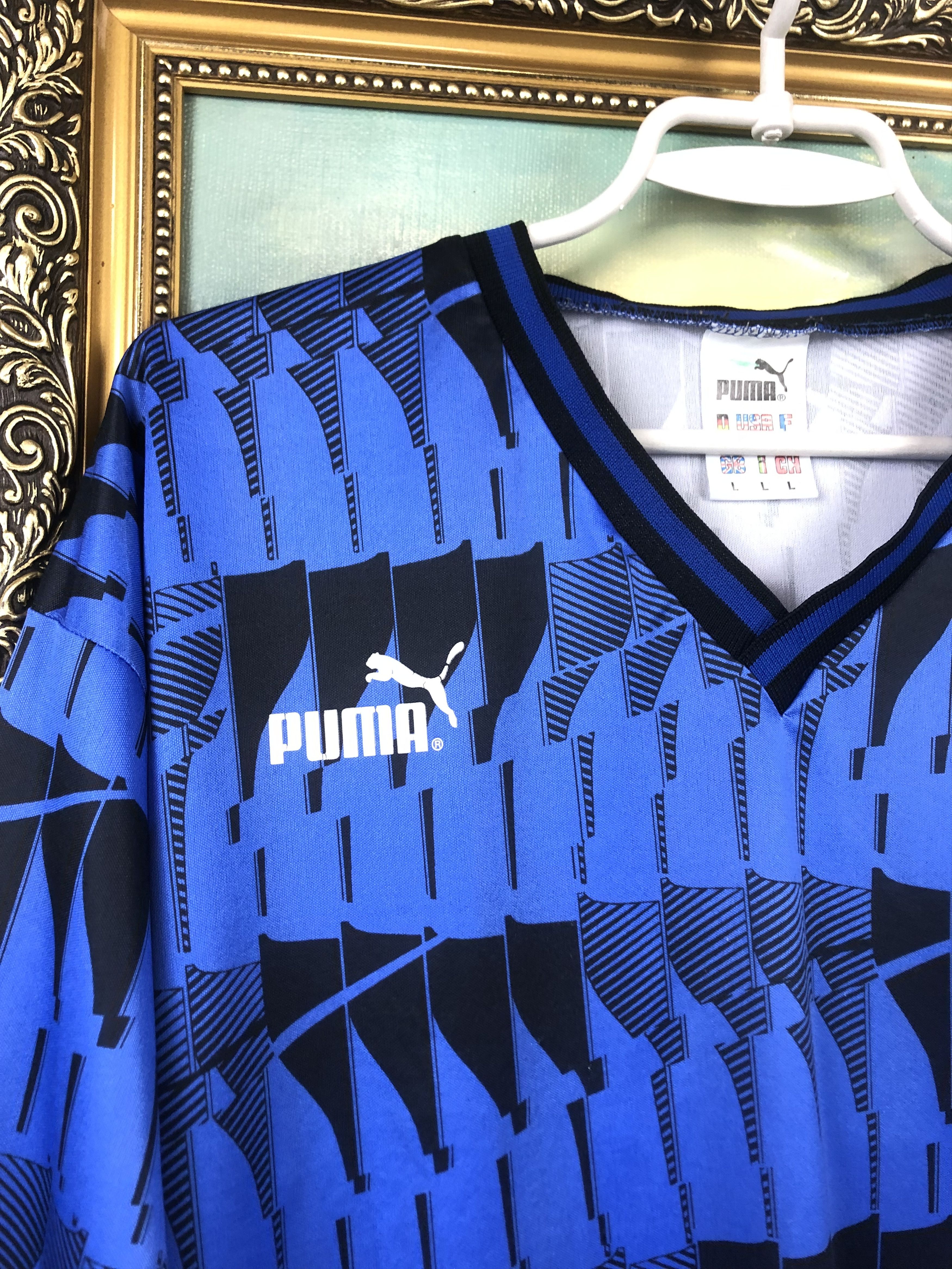 Puma Vintage West Germany Template Football Shirt Long Sleeve Size US L / EU 52-54 / 3 - 6 Thumbnail