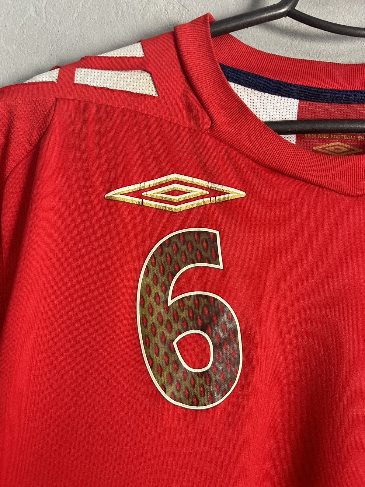 Umbro England terry jersey away 2006-08 Size US L / EU 52-54 / 3 - 8 Thumbnail