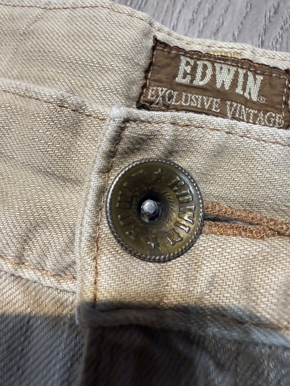 Edwin 90’s EDWIN RARE POCKET LOGO MULTI Y2K JAPANESE DENIM PANTS Size US 36 / EU 52 - 11 Thumbnail