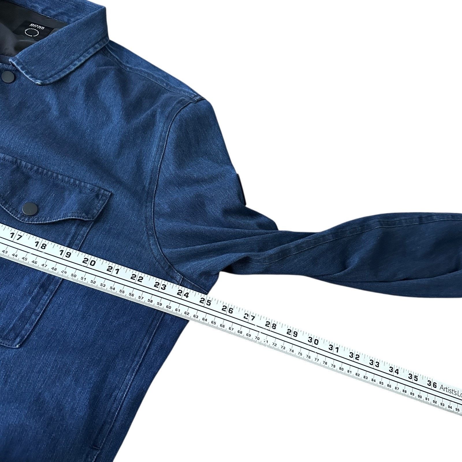 Hugo Boss Hugo Boss Lovel Shirt Jacket Overshirt Men XL Blue Pockets Size US XL / EU 56 / 4 - 10 Thumbnail