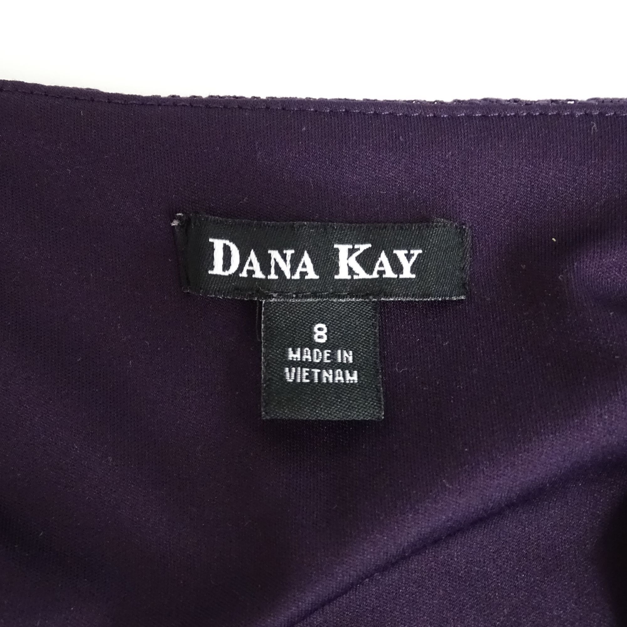 Other Dana Kay Purple Lace Sleeveless Dress Size 8 Sweetheart Size M / US 6-8 / IT 42-44 - 6 Thumbnail
