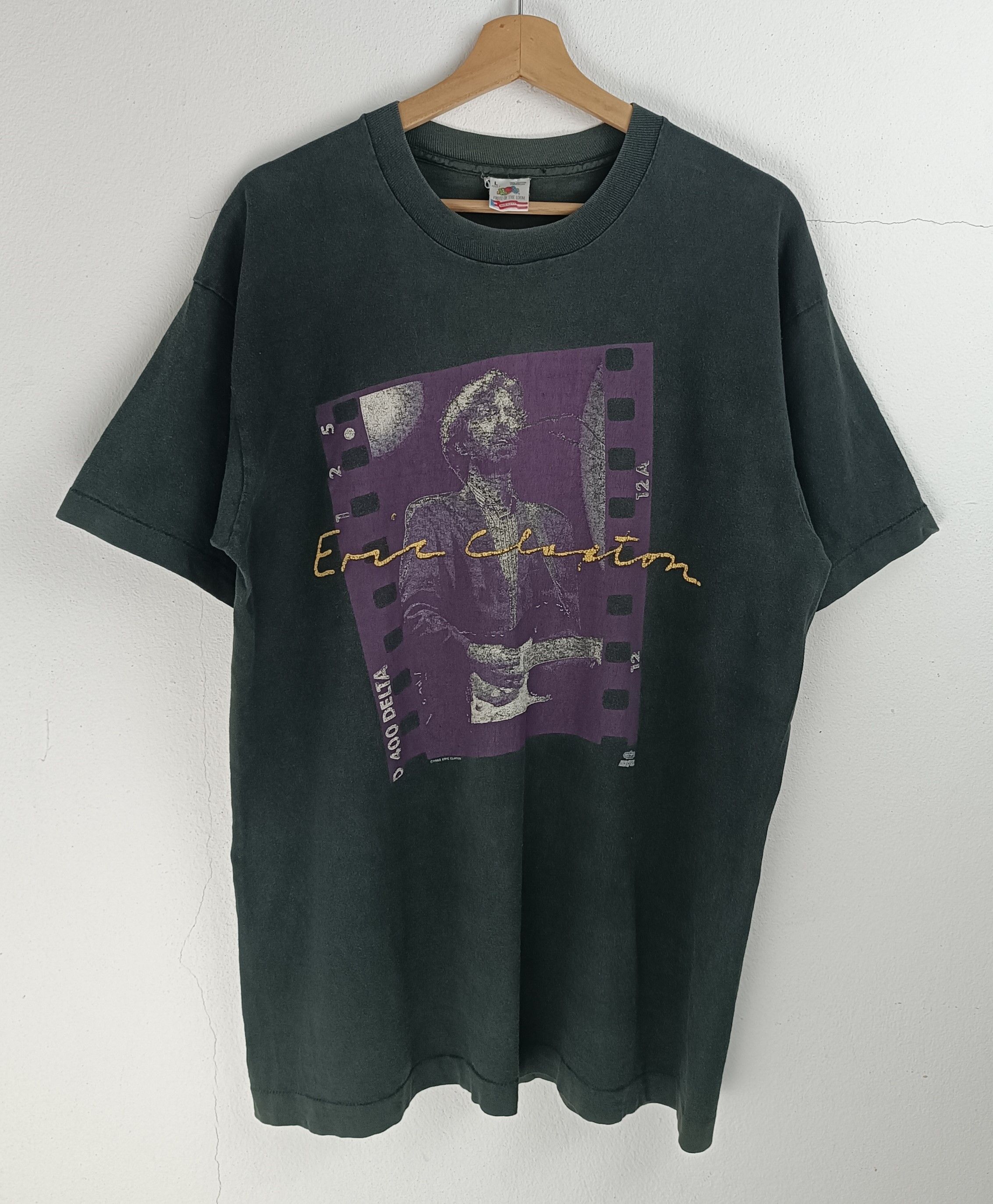 Vintage THRASHED FADED VINTAGE 1992 ERIC CLAPTON hendrix beck dylan Size US L / EU 52-54 / 3 - 3 Thumbnail