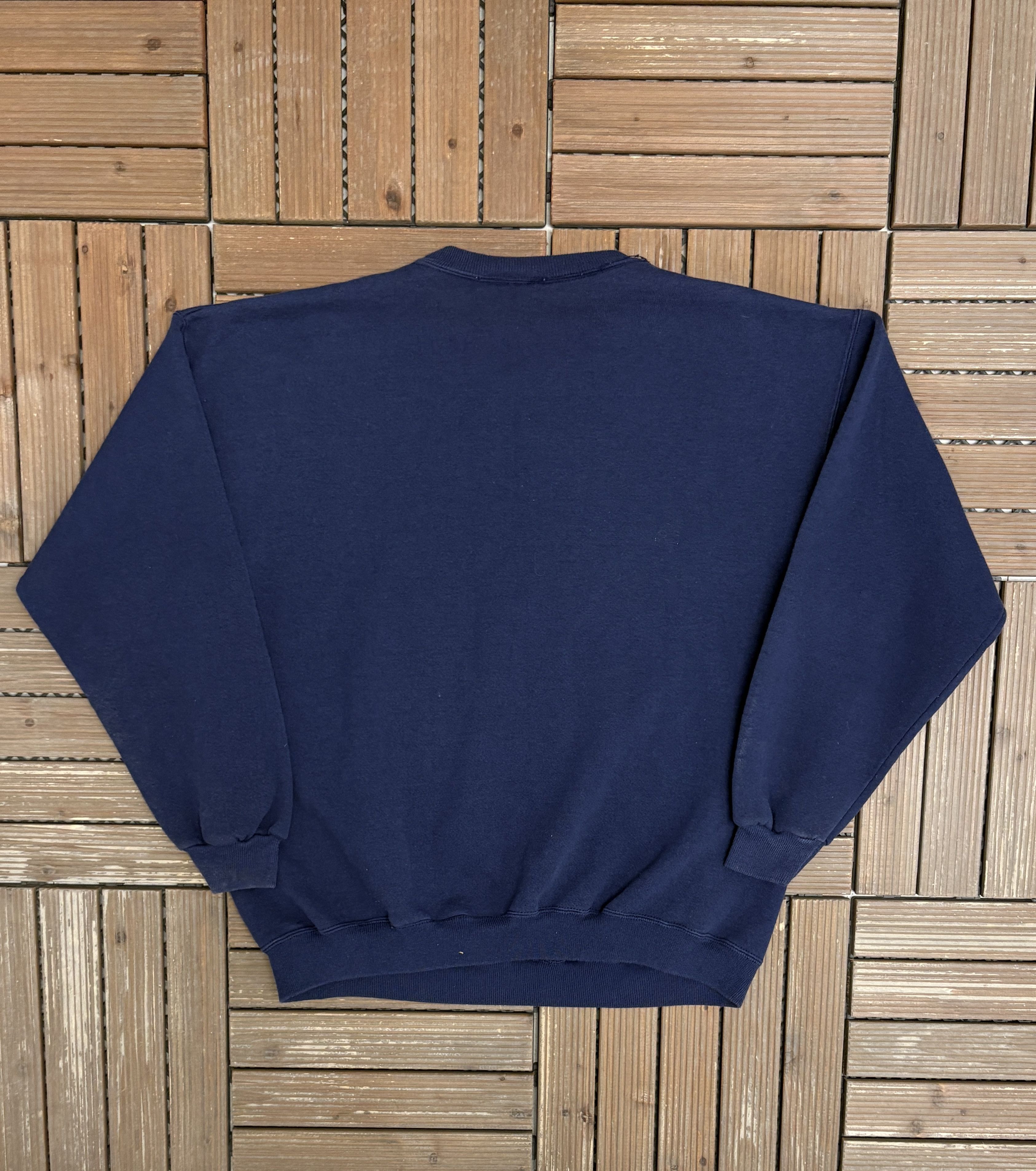 Vintage Illinois Fighting Illini Vintage Blue Crewneck Sweater Size US L / EU 52-54 / 3 - 4 Thumbnail