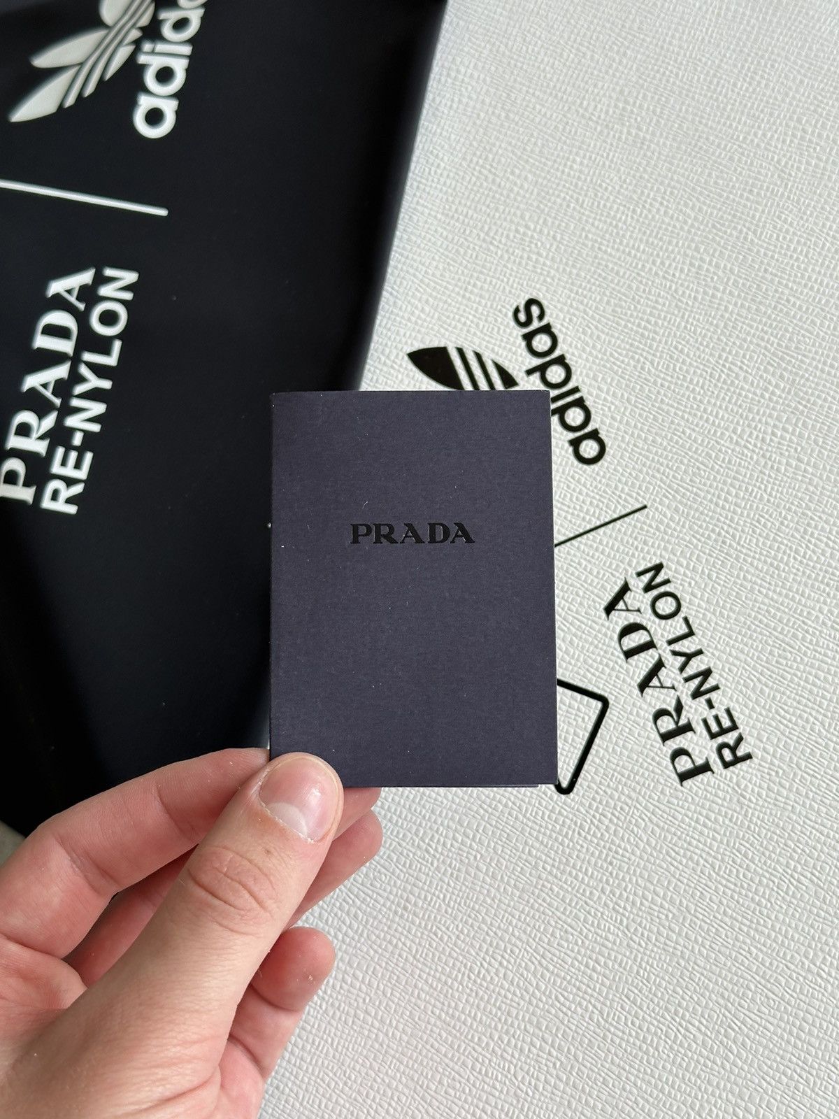 Adidas × Prada Prada Adidas RE-Nylon Forum Low White Sneakers US 6 / 36 Size US 6 / IT 36 - 17 Thumbnail