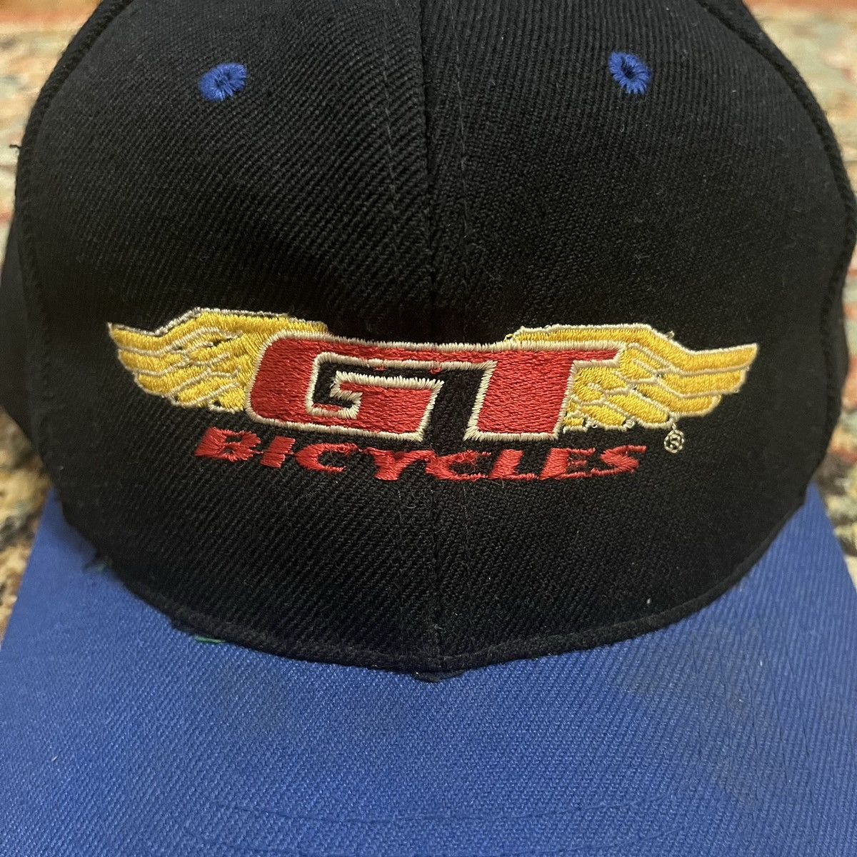 Vintage Vintage GT Bikes BMX Bicycles MTB Wings Snapback Hat Size ONE SIZE - 2 Thumbnail